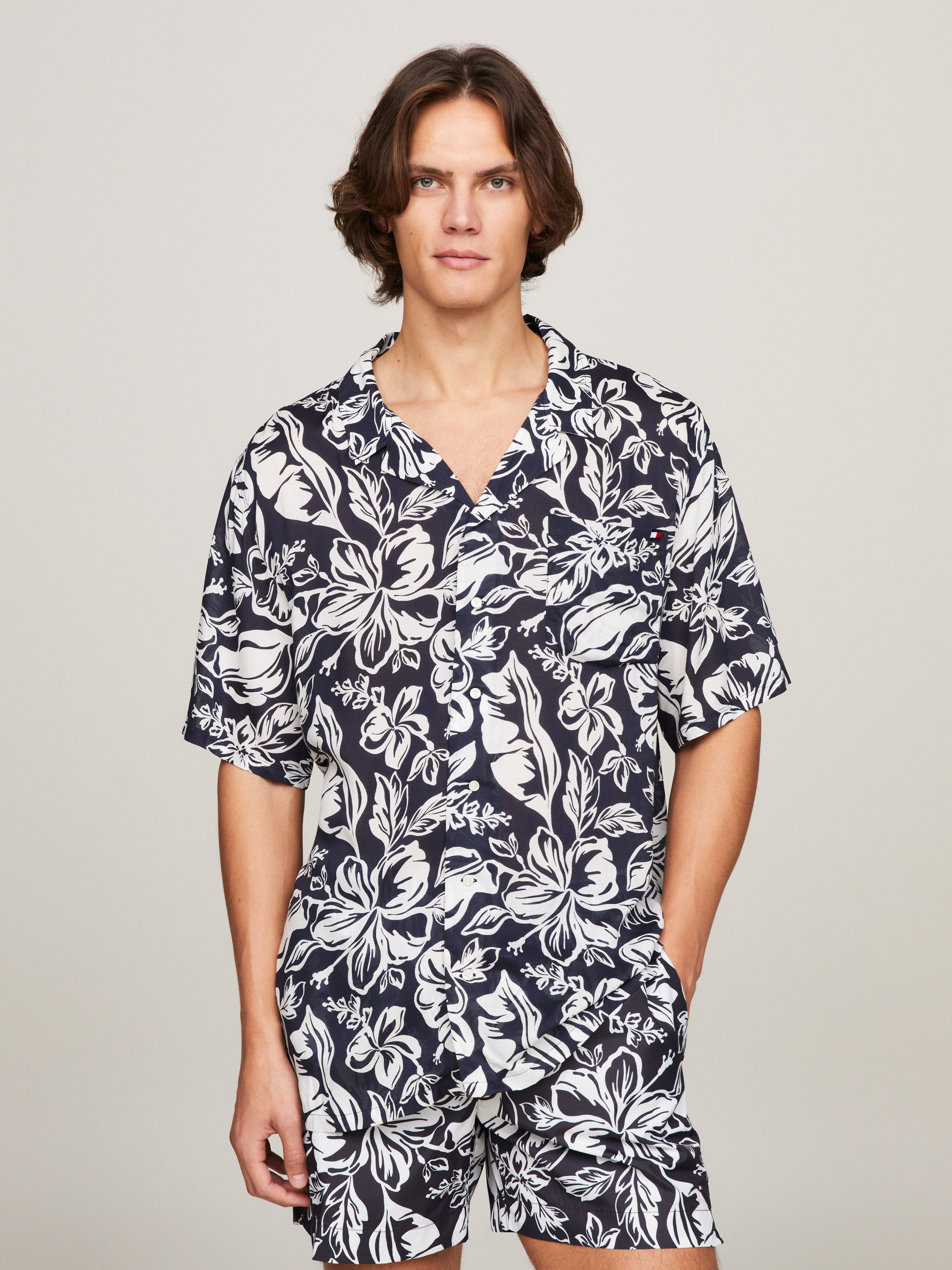 Tシャツ・カットソー ASPESI SHORT SLEEVES BOWLING SHIRT (S5 Q M084 3371 01045) A10680_0PCAL_9XX_D.jpg