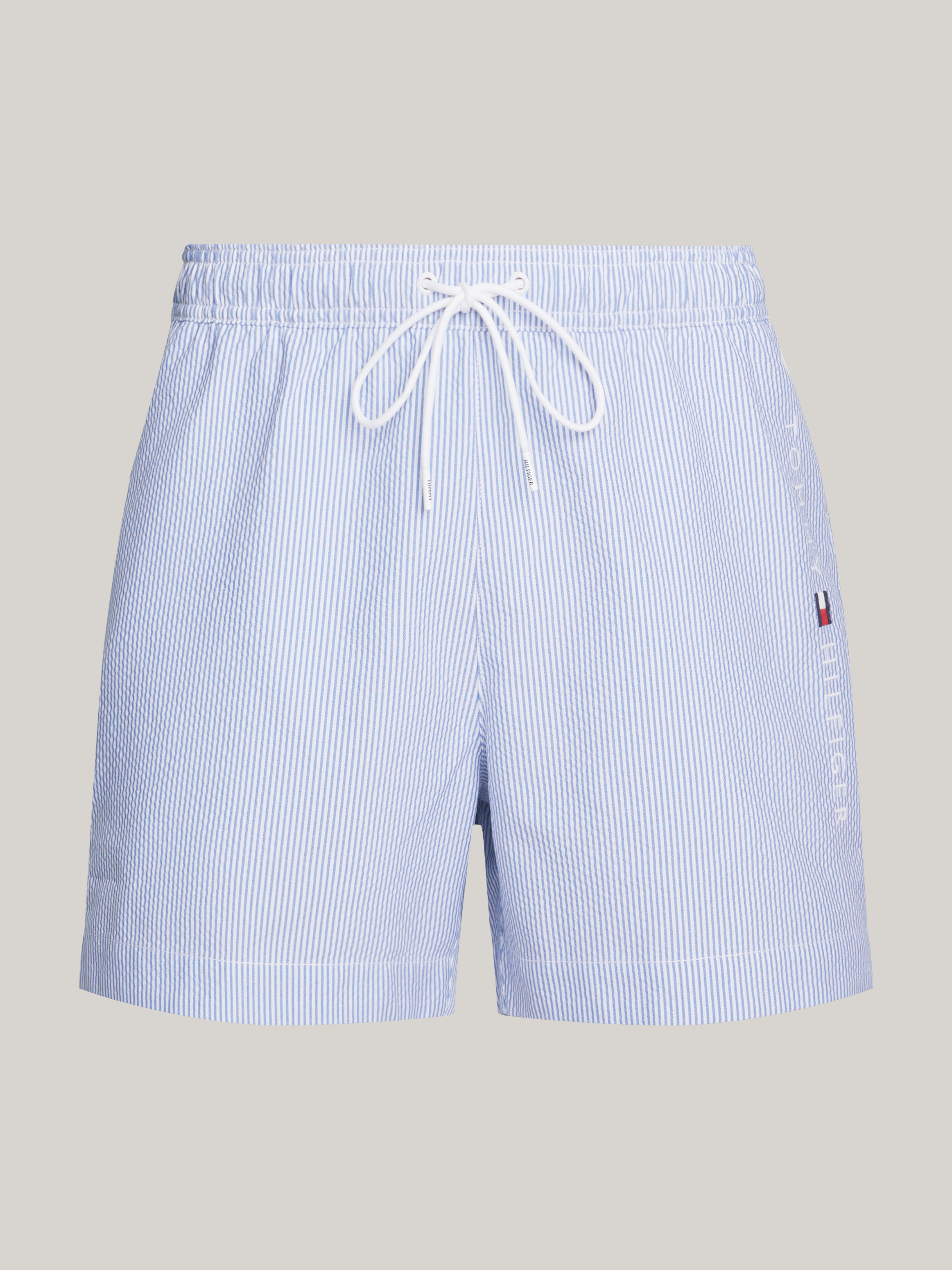 Original Ithaca Stripe Mid Length Swim Shorts | Swimwear | Tommy