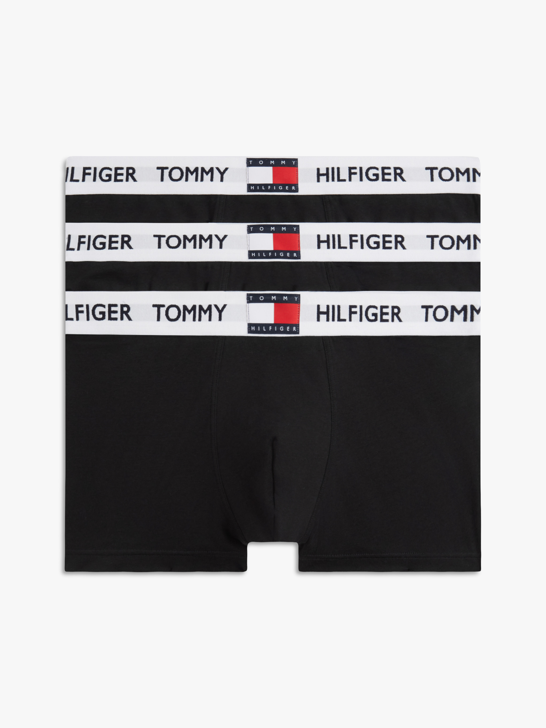 3-Pack Heritage Logo Waistband Trunks
