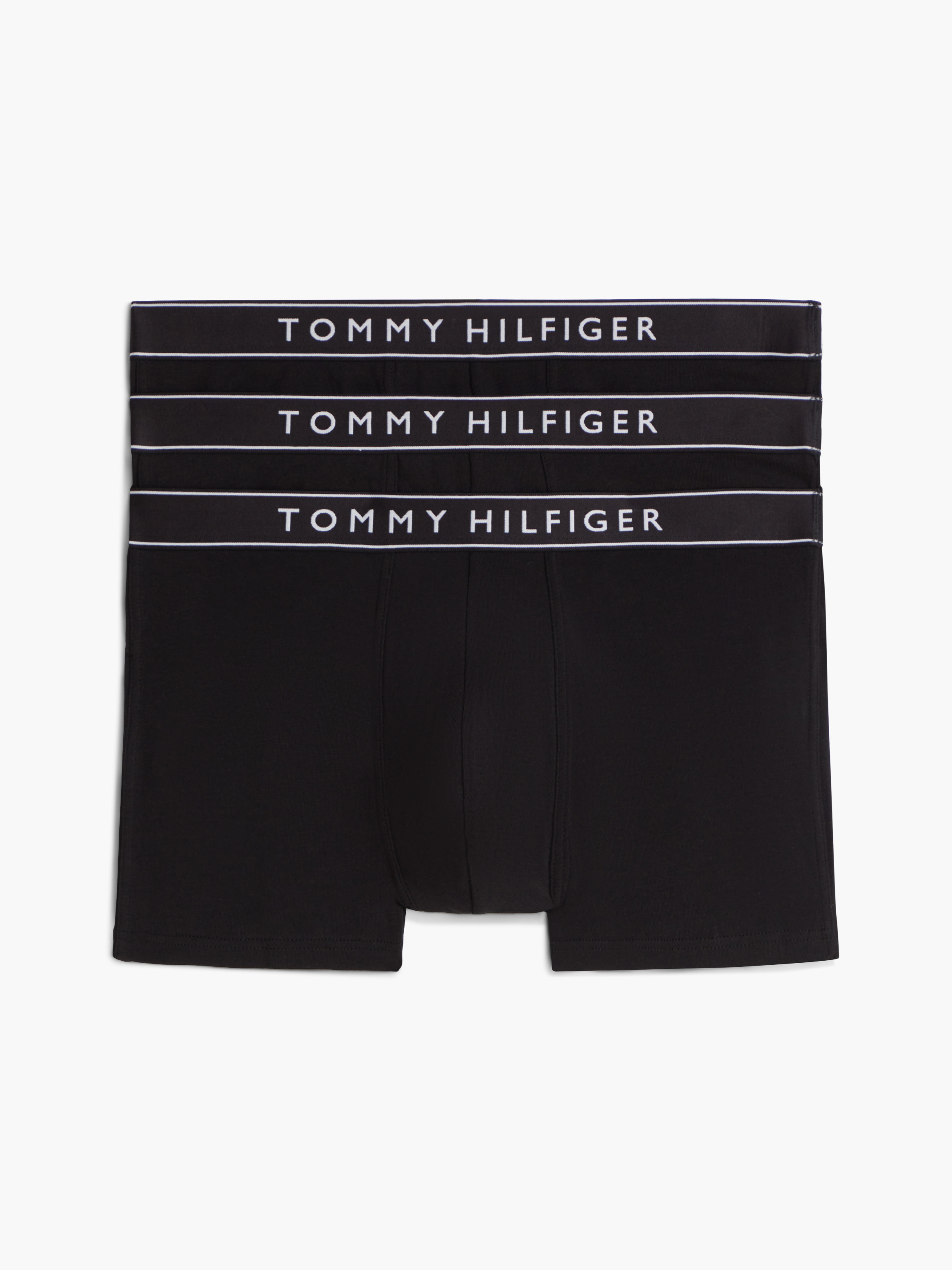 3-Pack Essential Logo Waistband Trunks