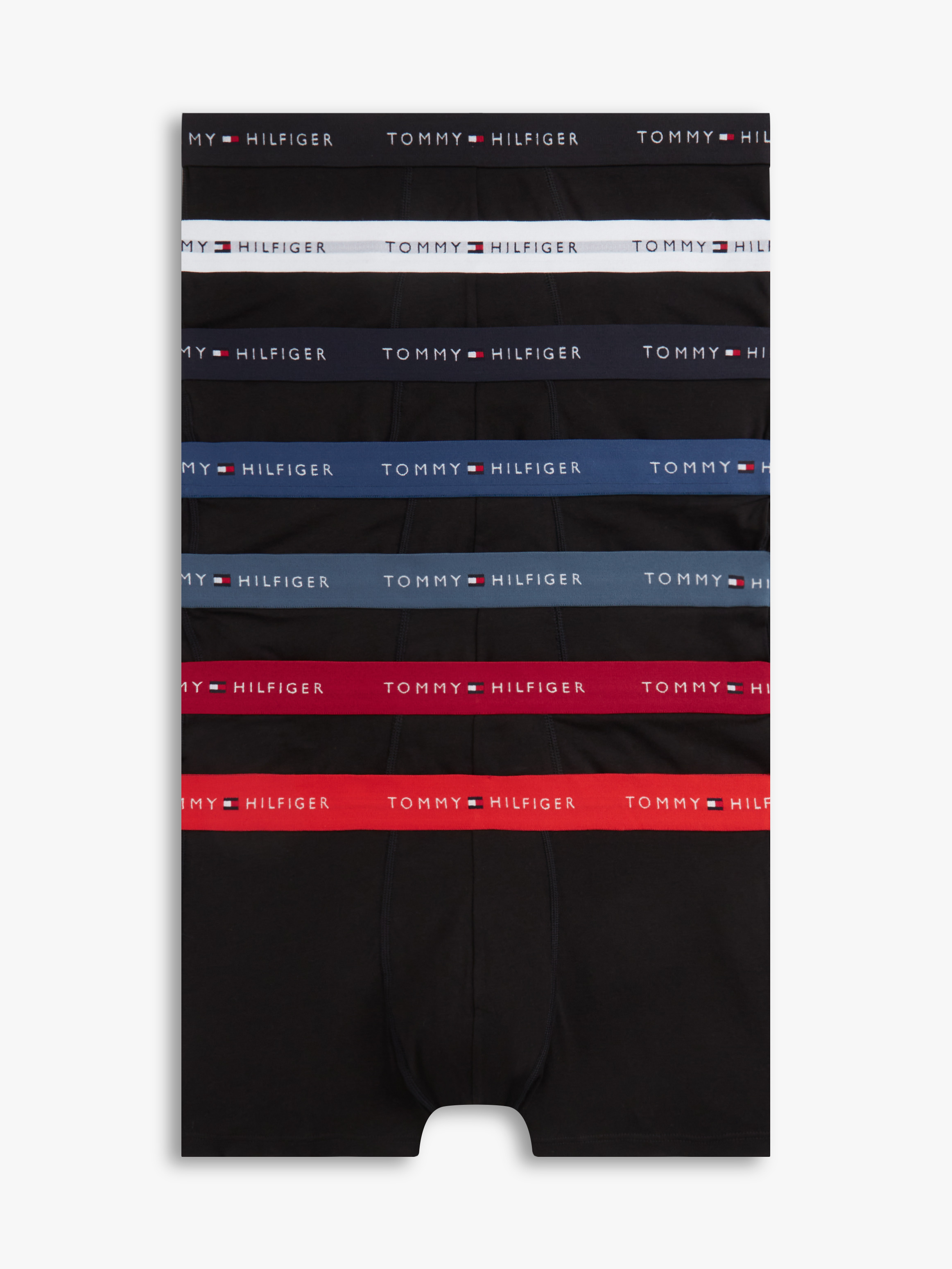 7-Pack Signature Repeat Logo Waistband Trunks