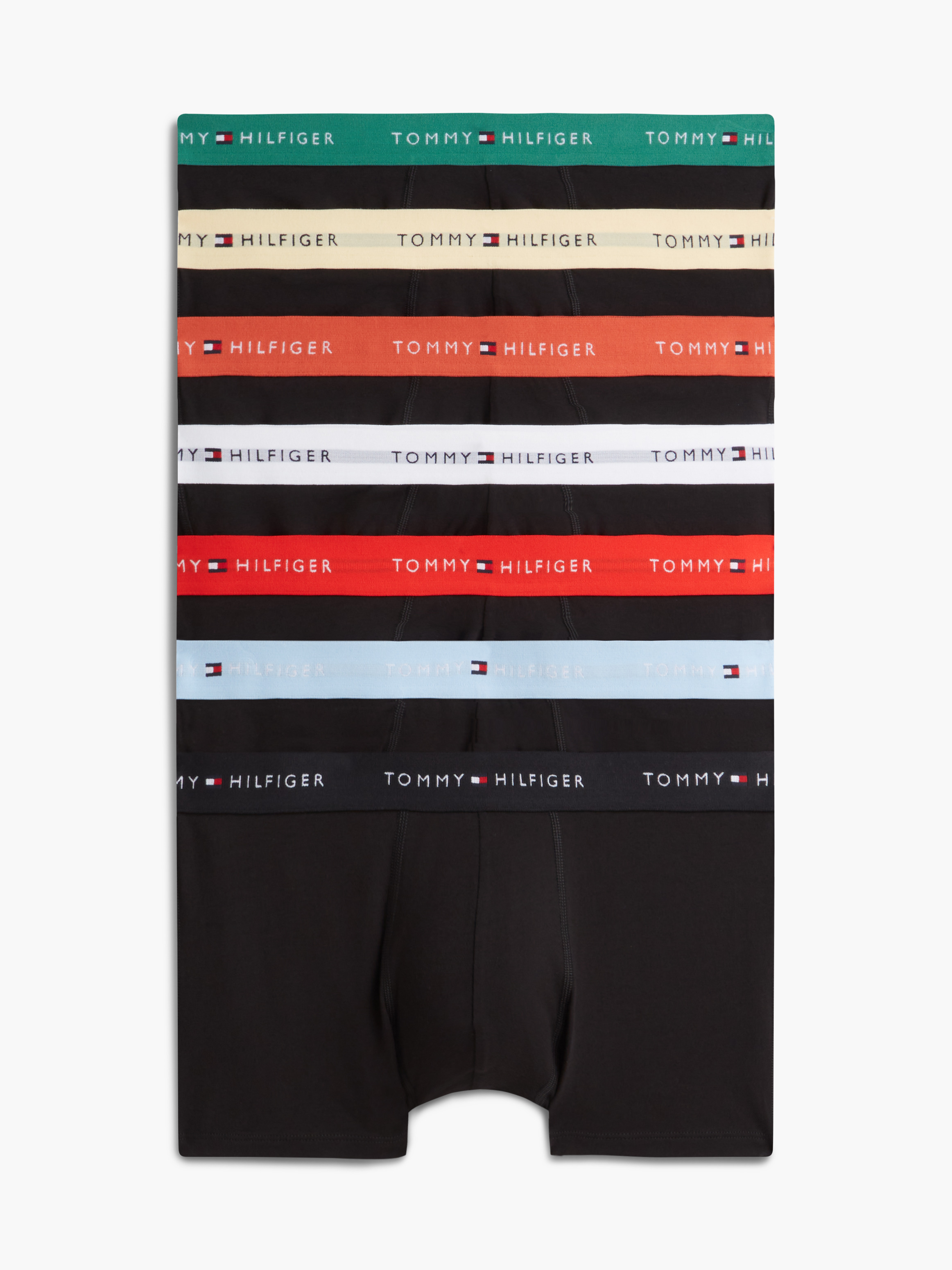7-Pack Signature Repeat Logo Waistband Trunks