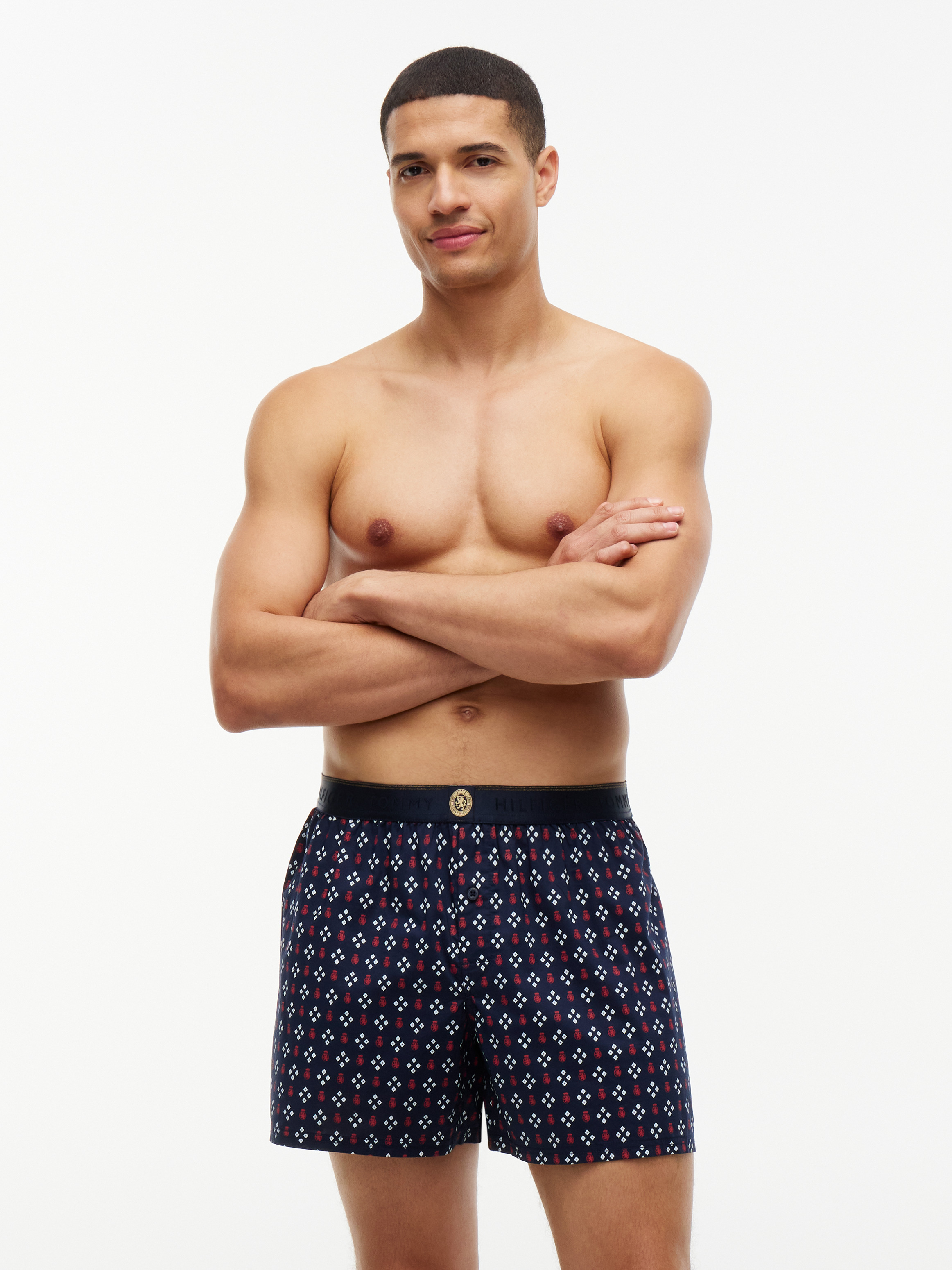 3-Pack TH Crest Woven Boxer Shorts