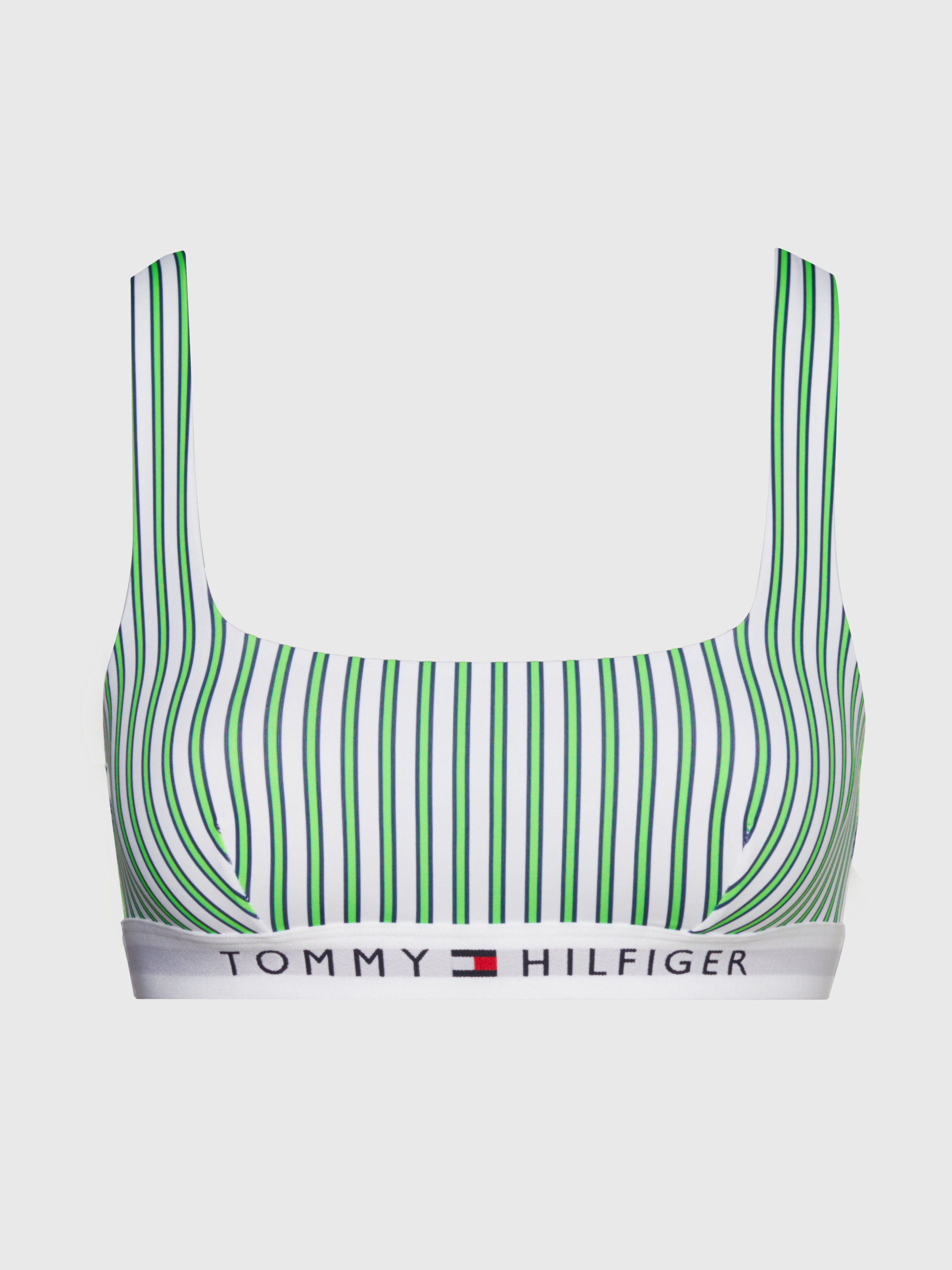 striped bralette
