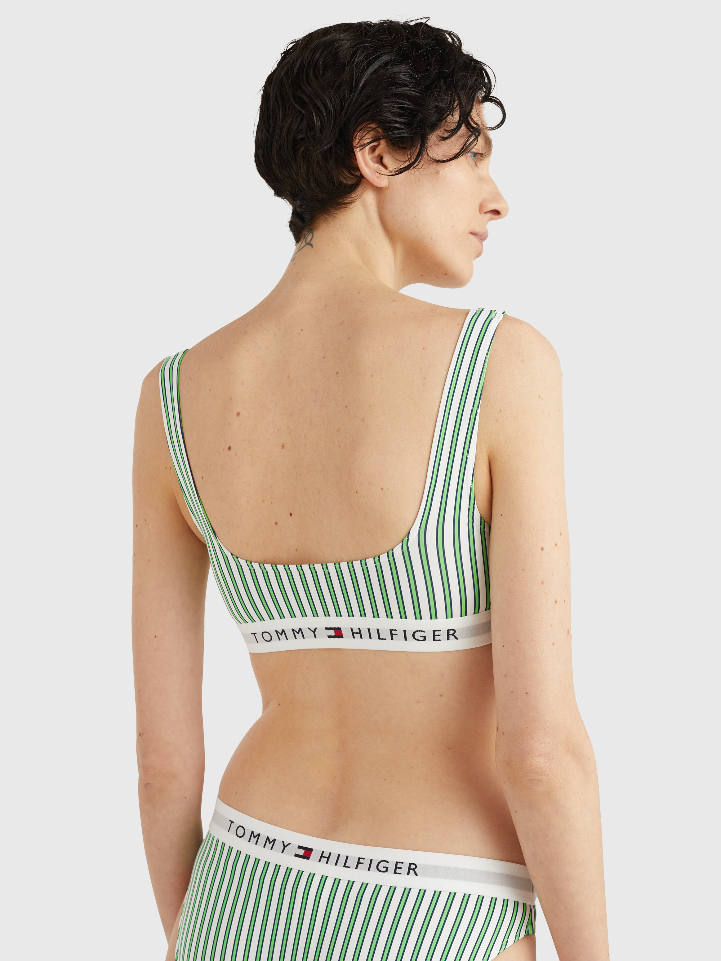 すぐったレディース福袋 Original Vertical Stripe Bikini Bralette | Swimwear | Tommy トップス