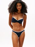 TH Essential Contrast Piping Balconette Bikini Top