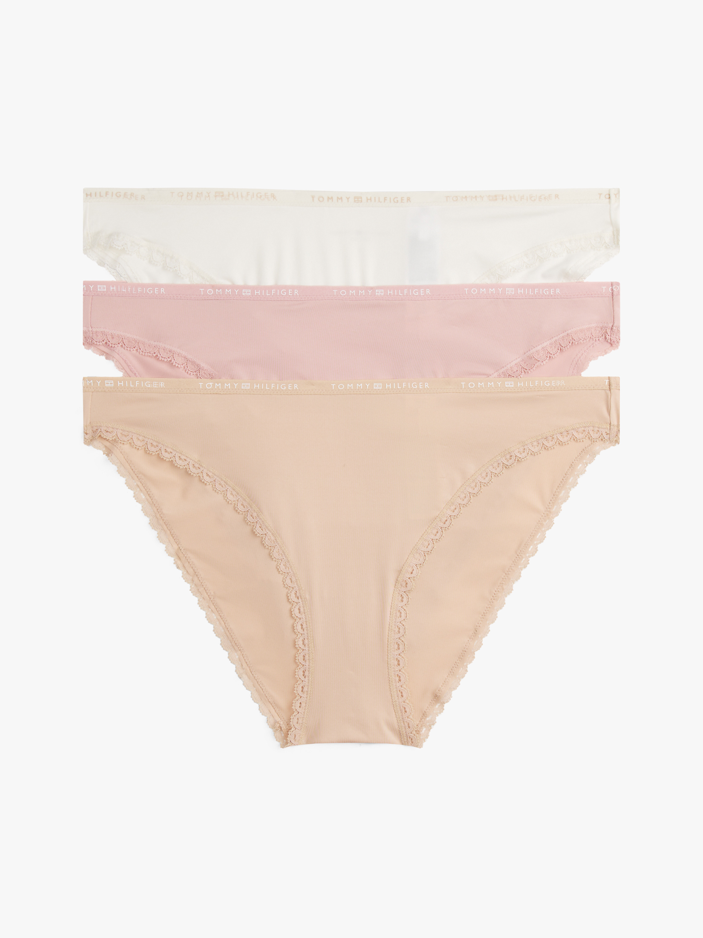 3-Pack Lace Trim Briefs