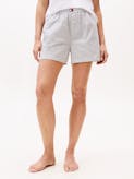 Oxford Stripe Woven Shorts