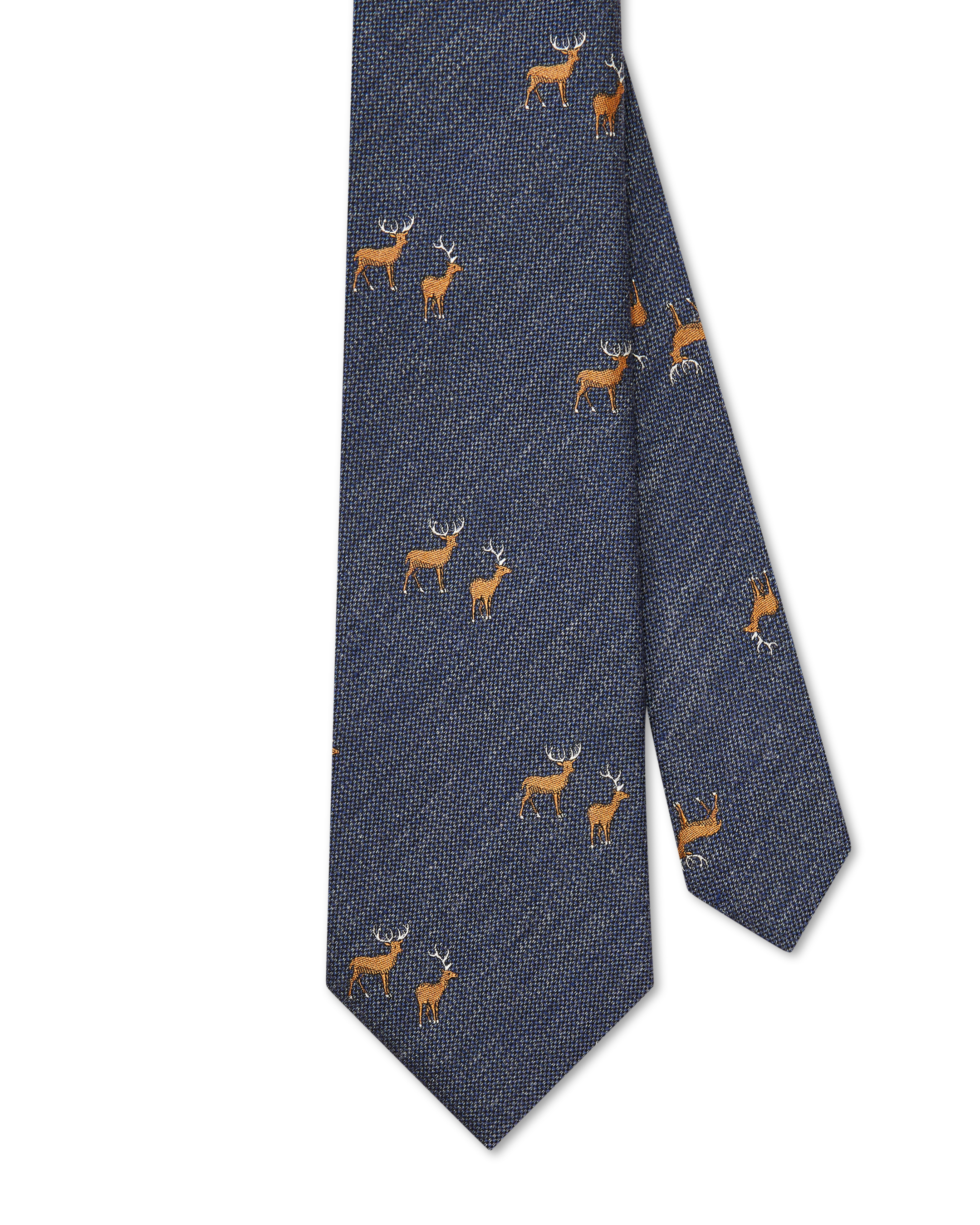 Silk Deer Embroidered Tie I Accessories I Van Heusen Silk Deer Embroidered Tie I Accessories I Van Heusen