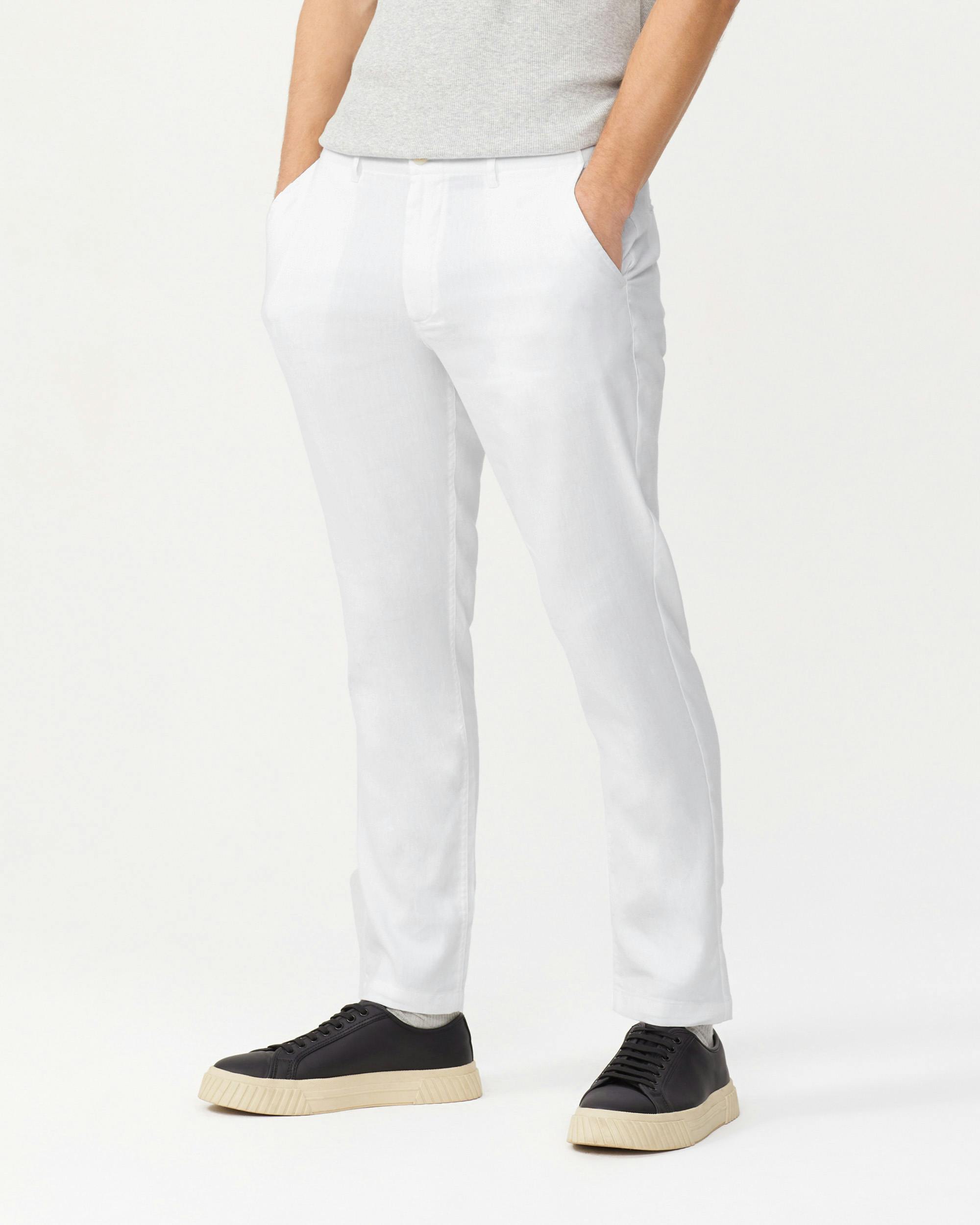 Linen Stretch Twill Trouser I Men's Casualwear I Van Heusen