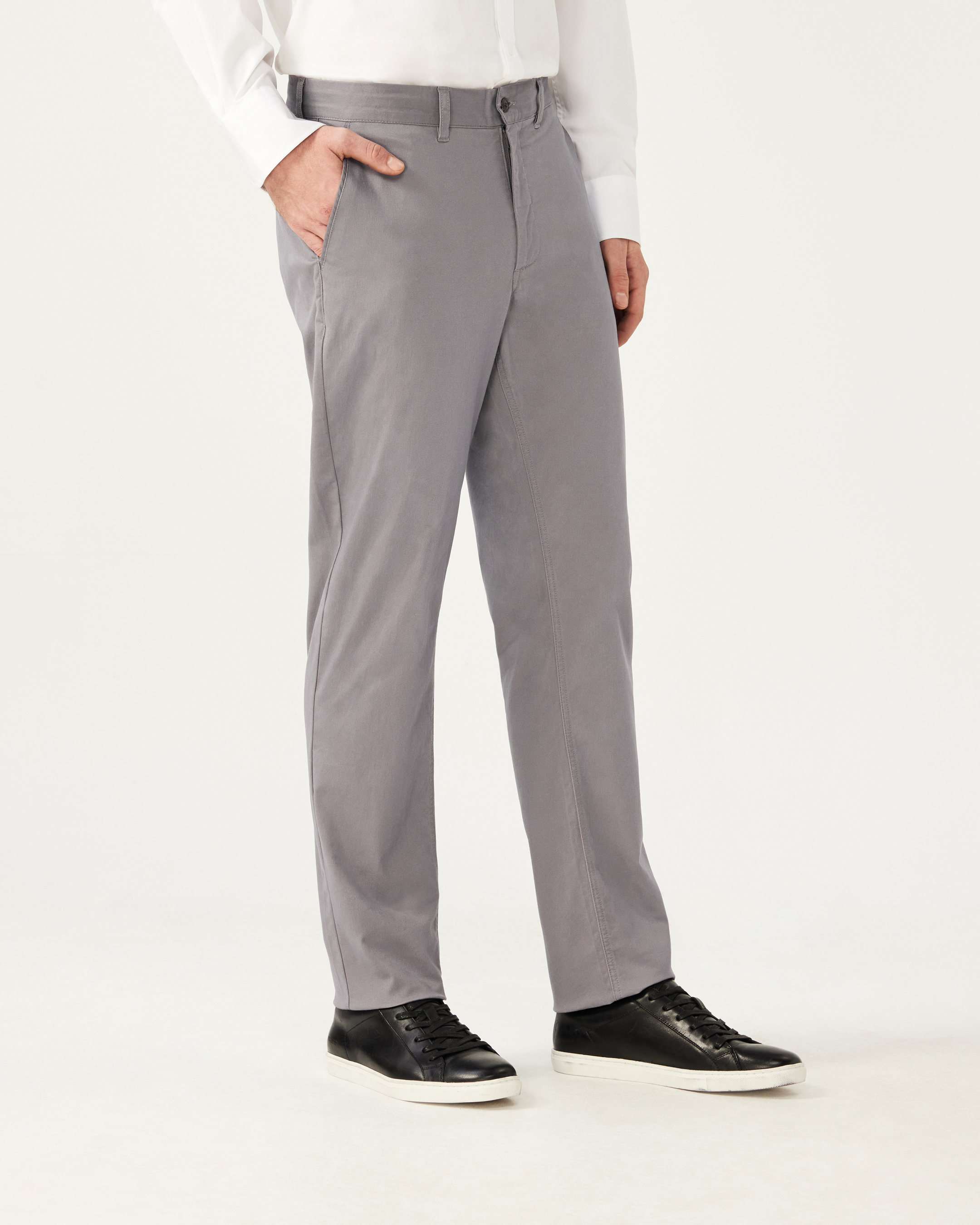 Peach Twill Chino