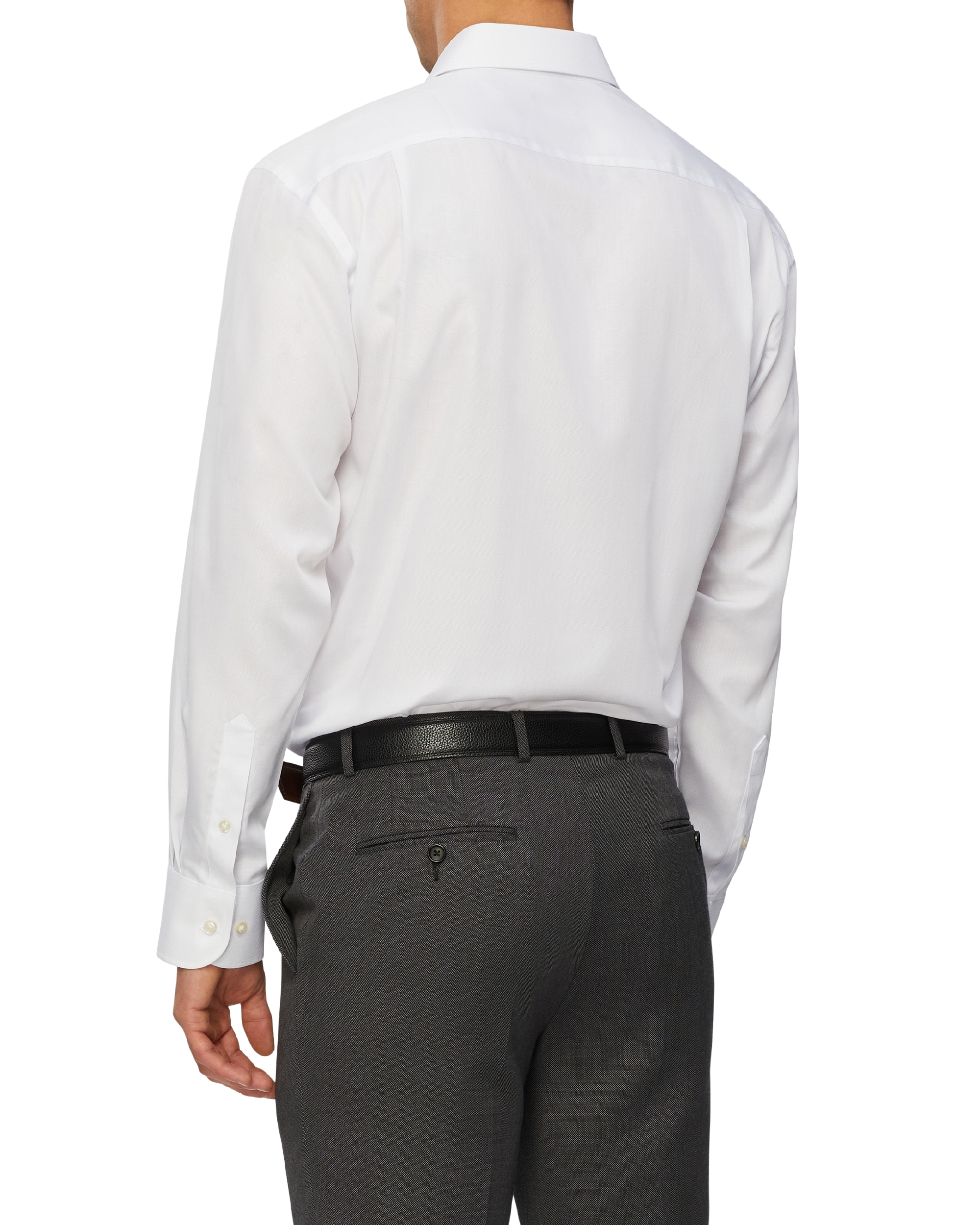 Textured Wash-N-Wear Shirt