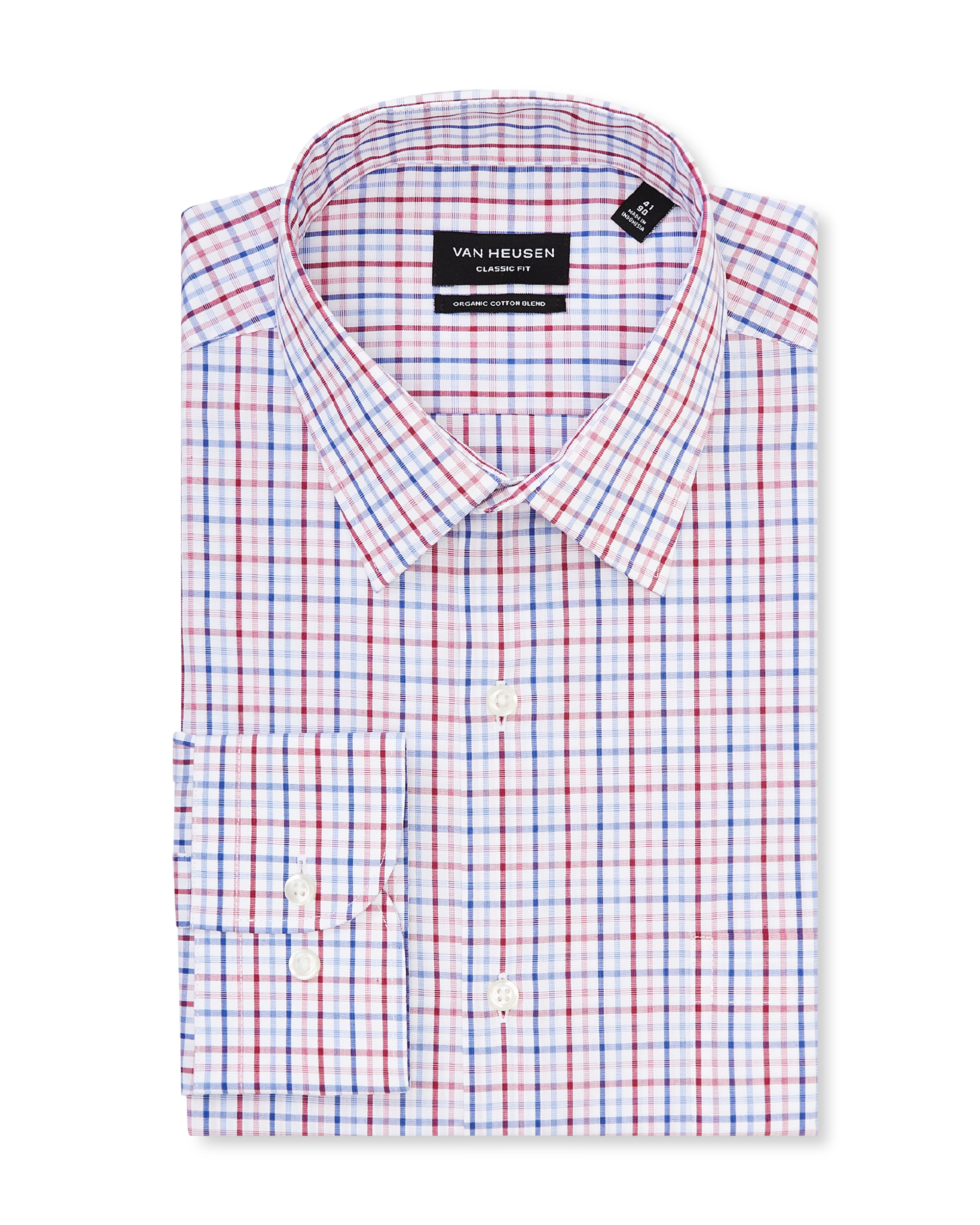 van heusen checked shirts