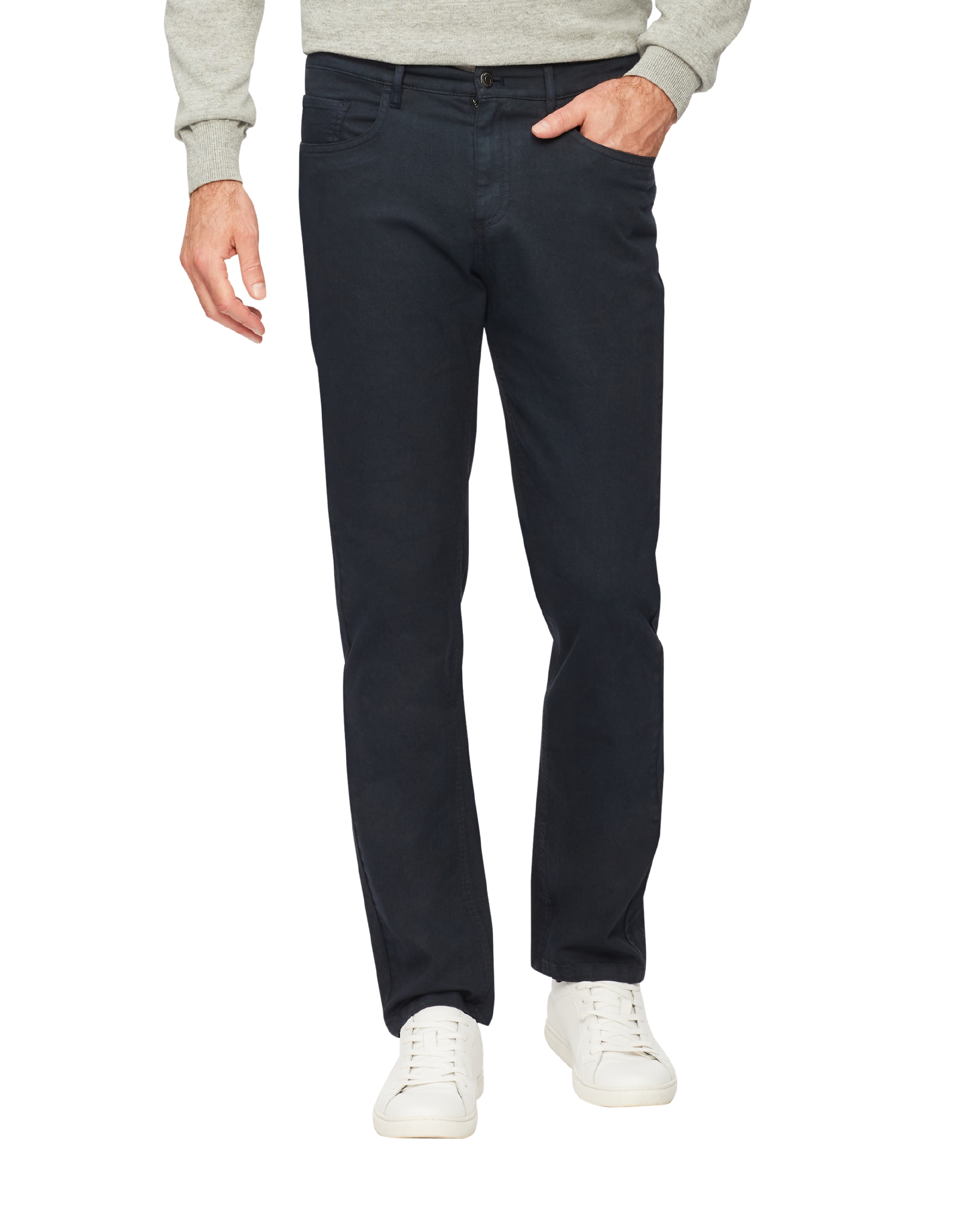 Twill Casual Pant I Chinos I Van Heusen