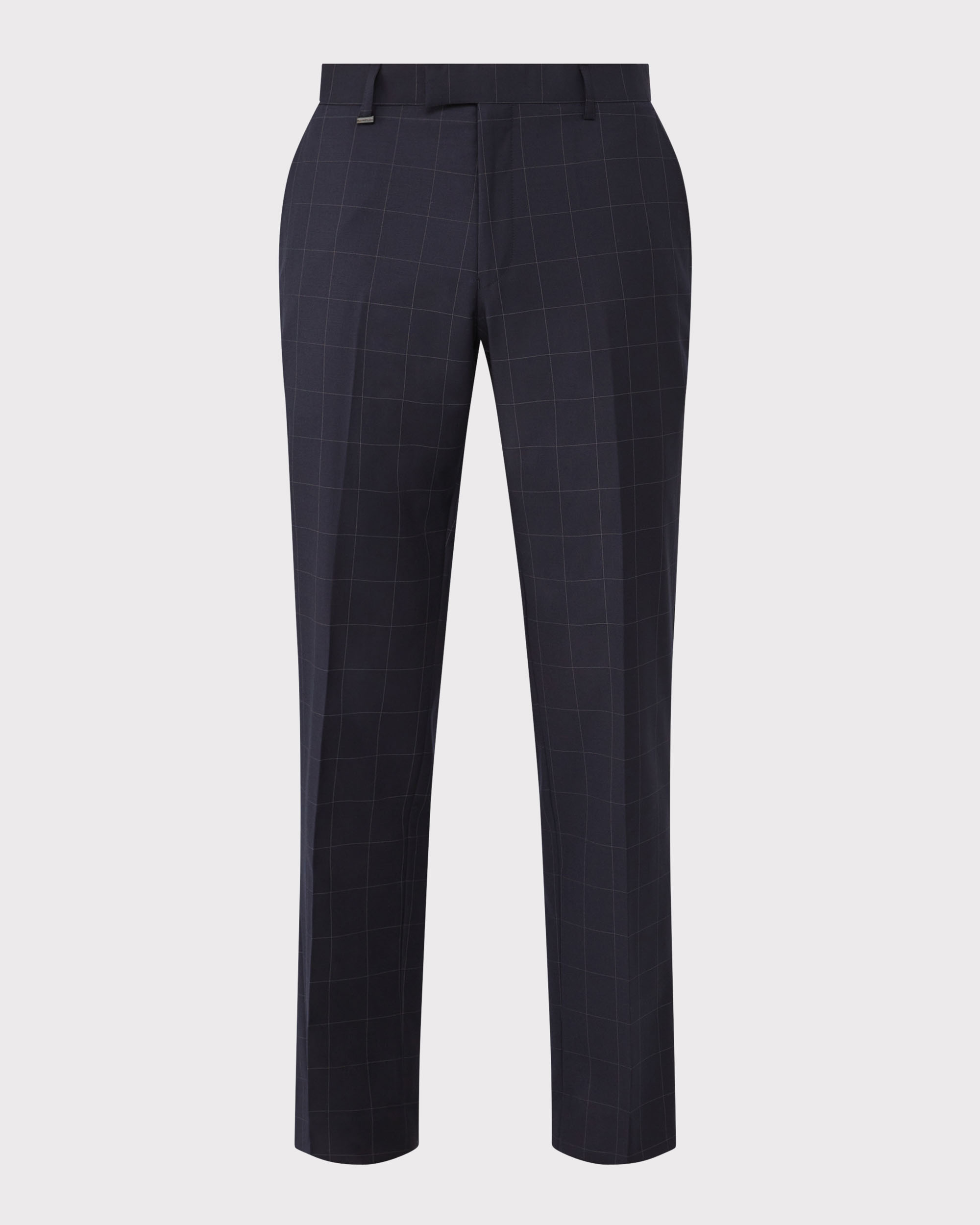 Wool plaid trousers sales