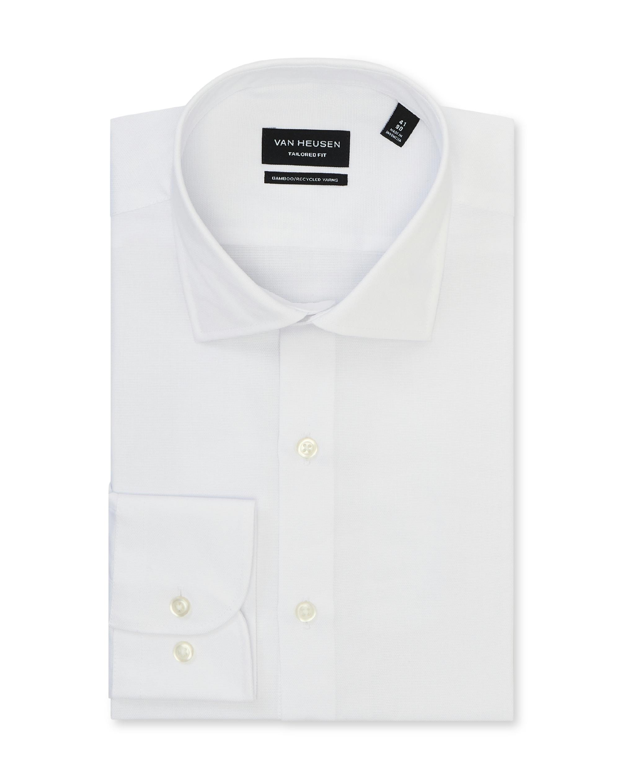 Flex Slim Fit Van Heusen Flex Shirt Natural Stretch Plain Slub