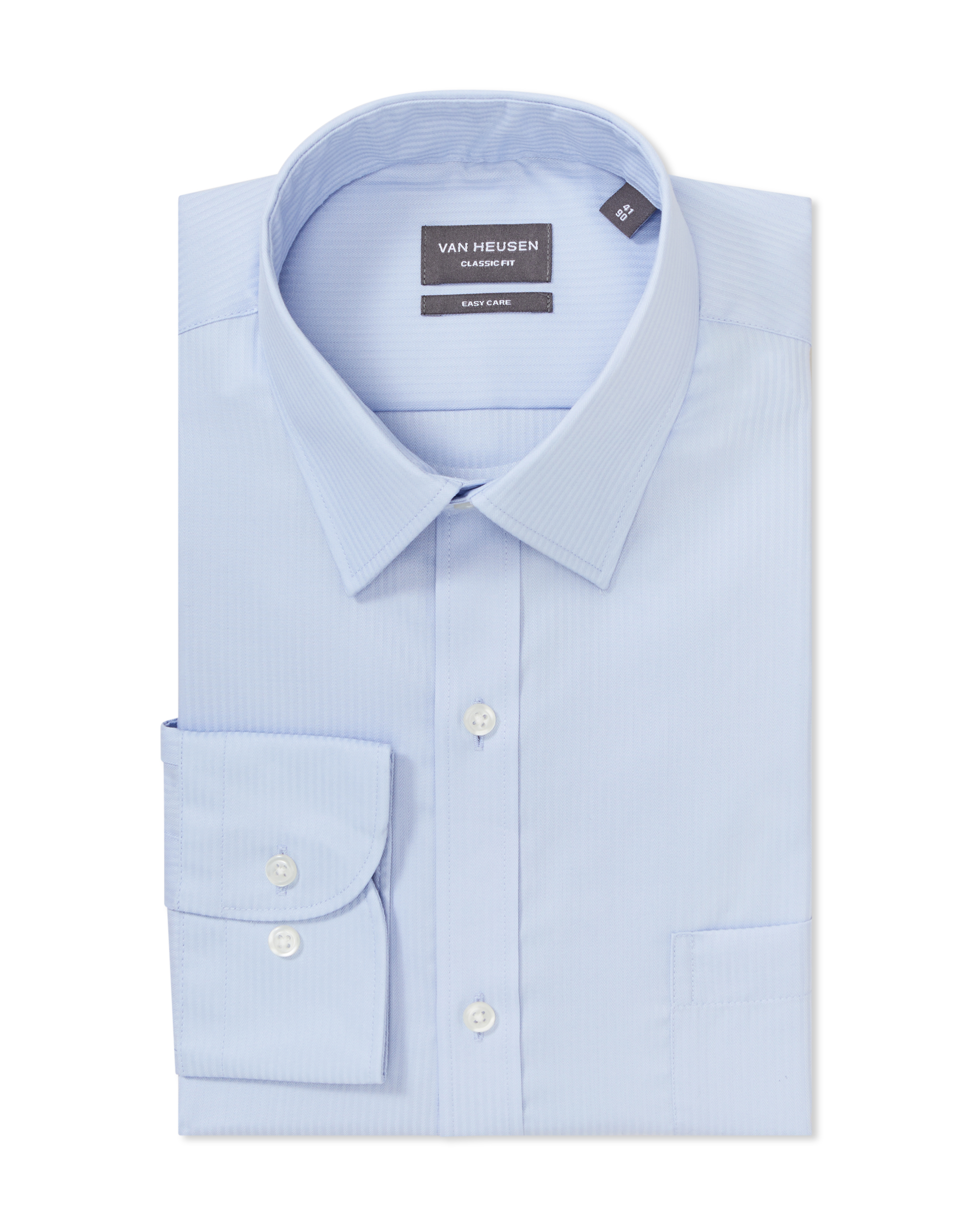 Van heusen 2024 striped dress shirts