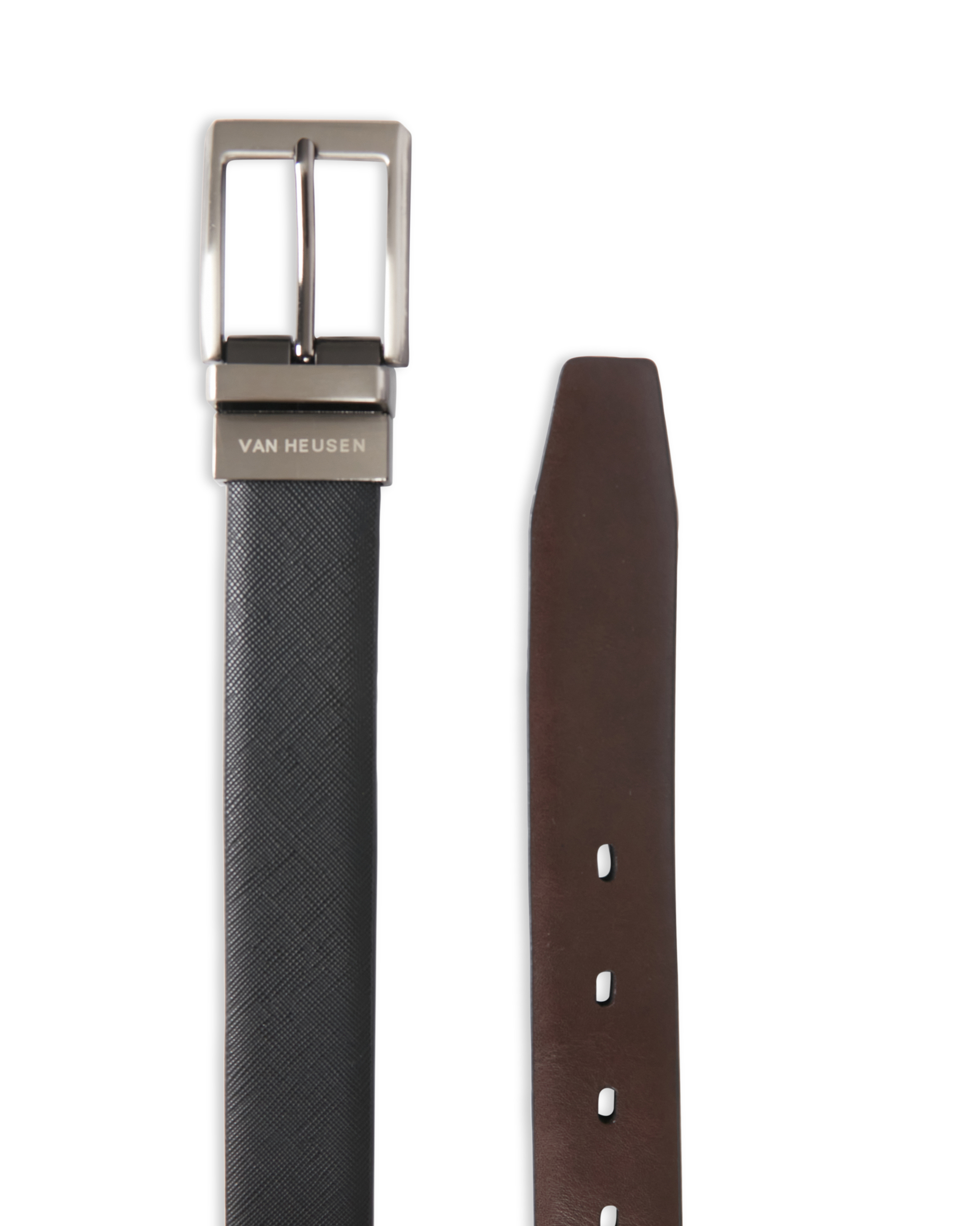 Saffiano Leather Reversible Belt I Men's Accessories I Van Heusen