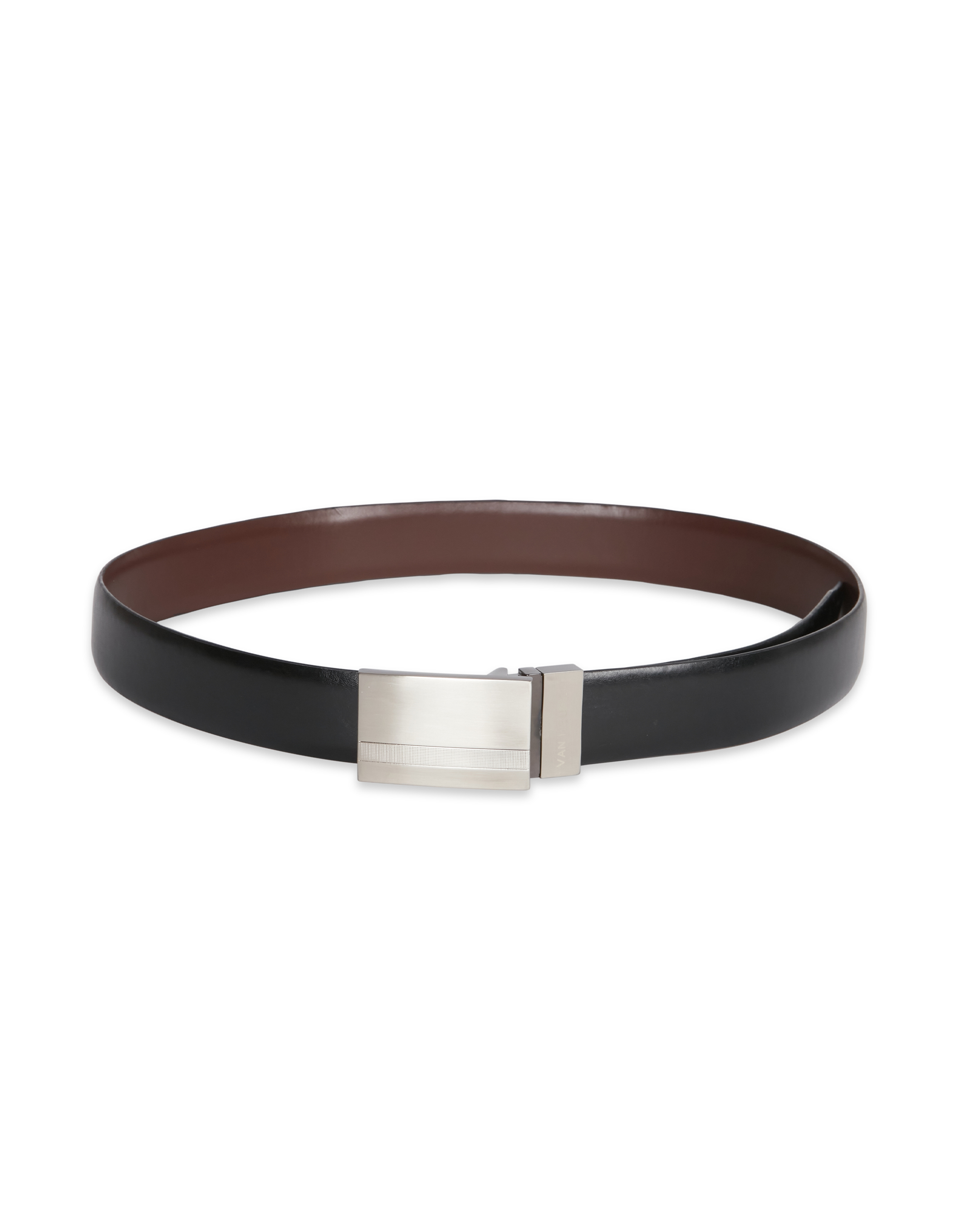 Plate Buckle Reversible Belt I Men s Accessories I Van Heusen
