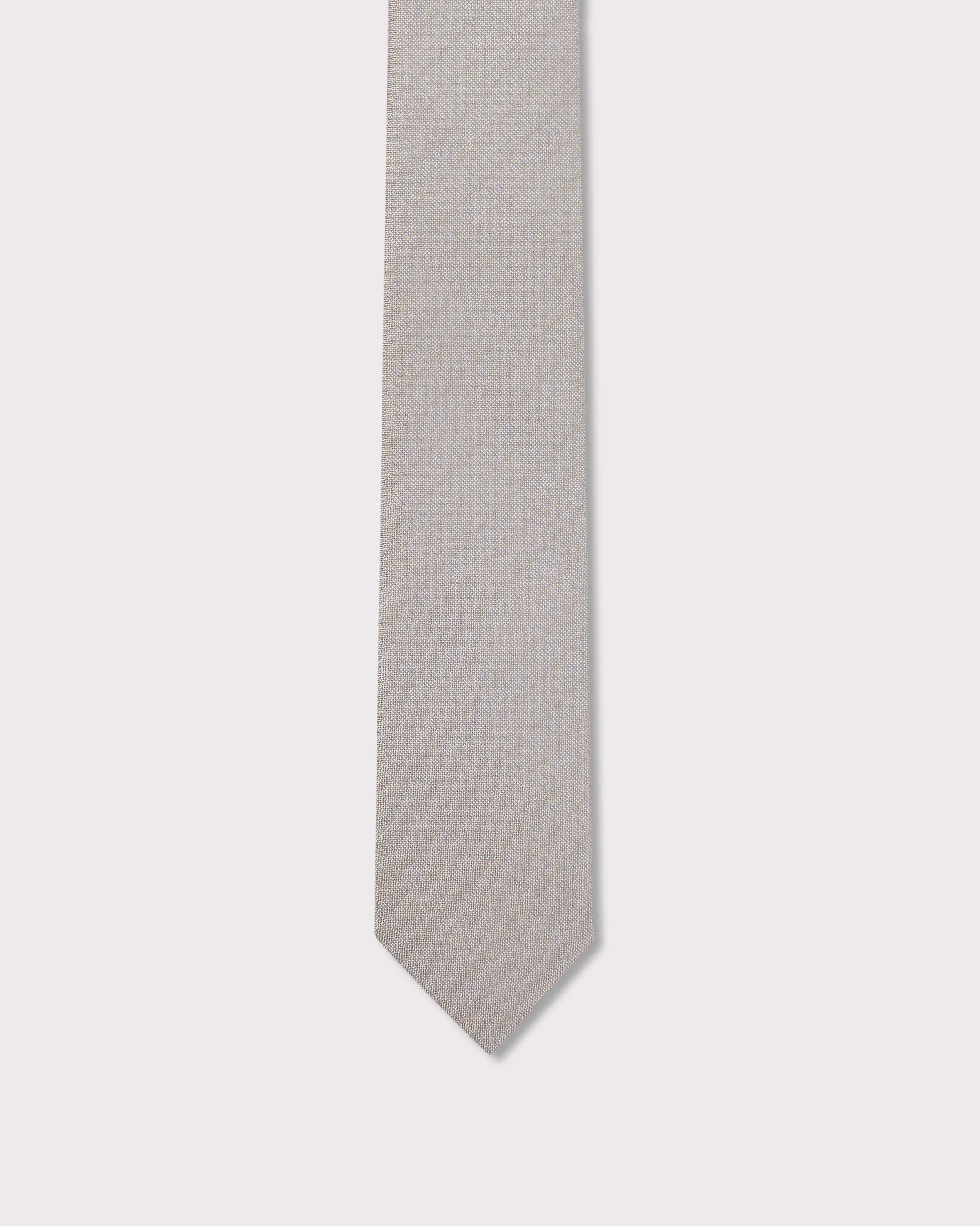Plain Textured Tie