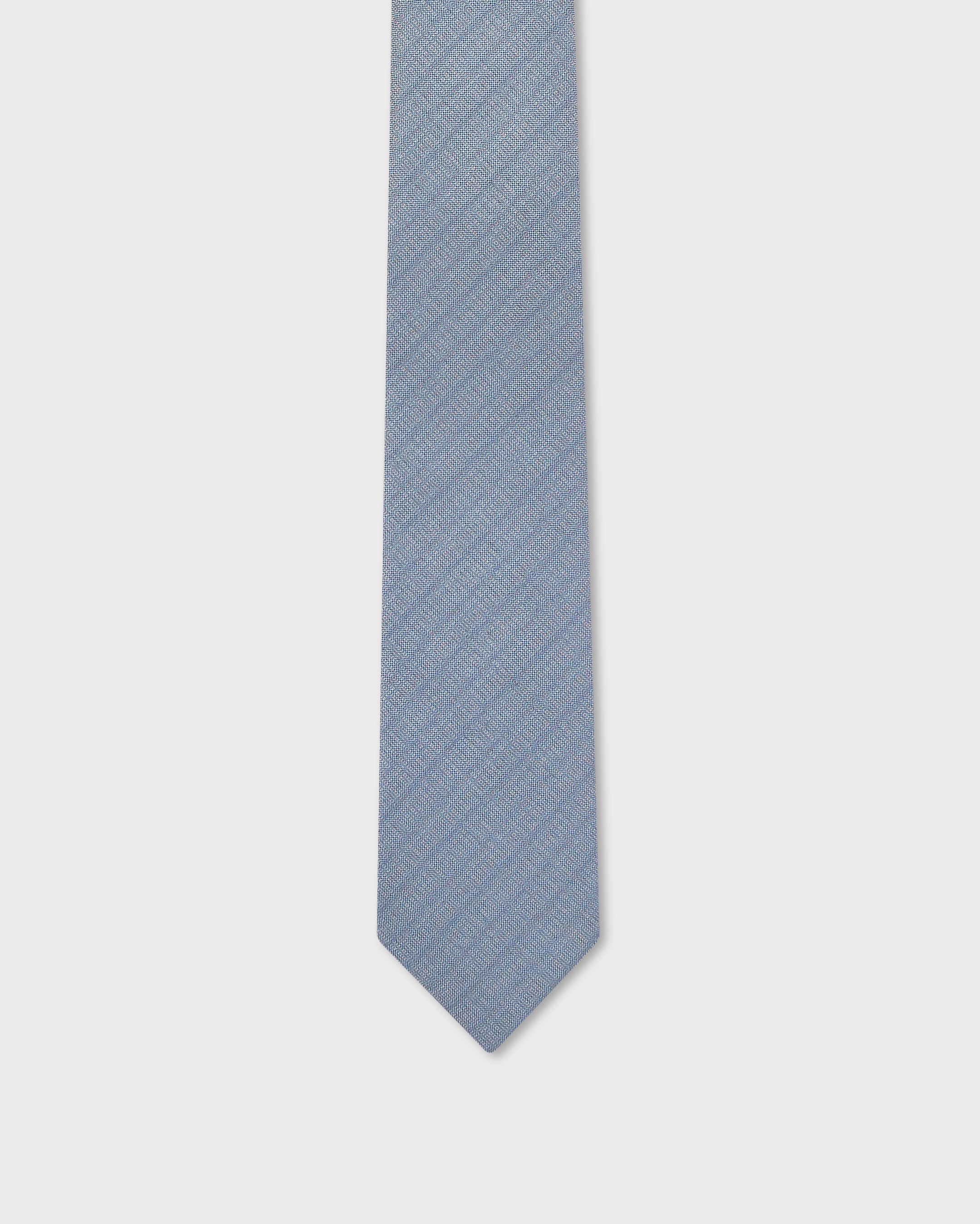 Plain Textured Tie