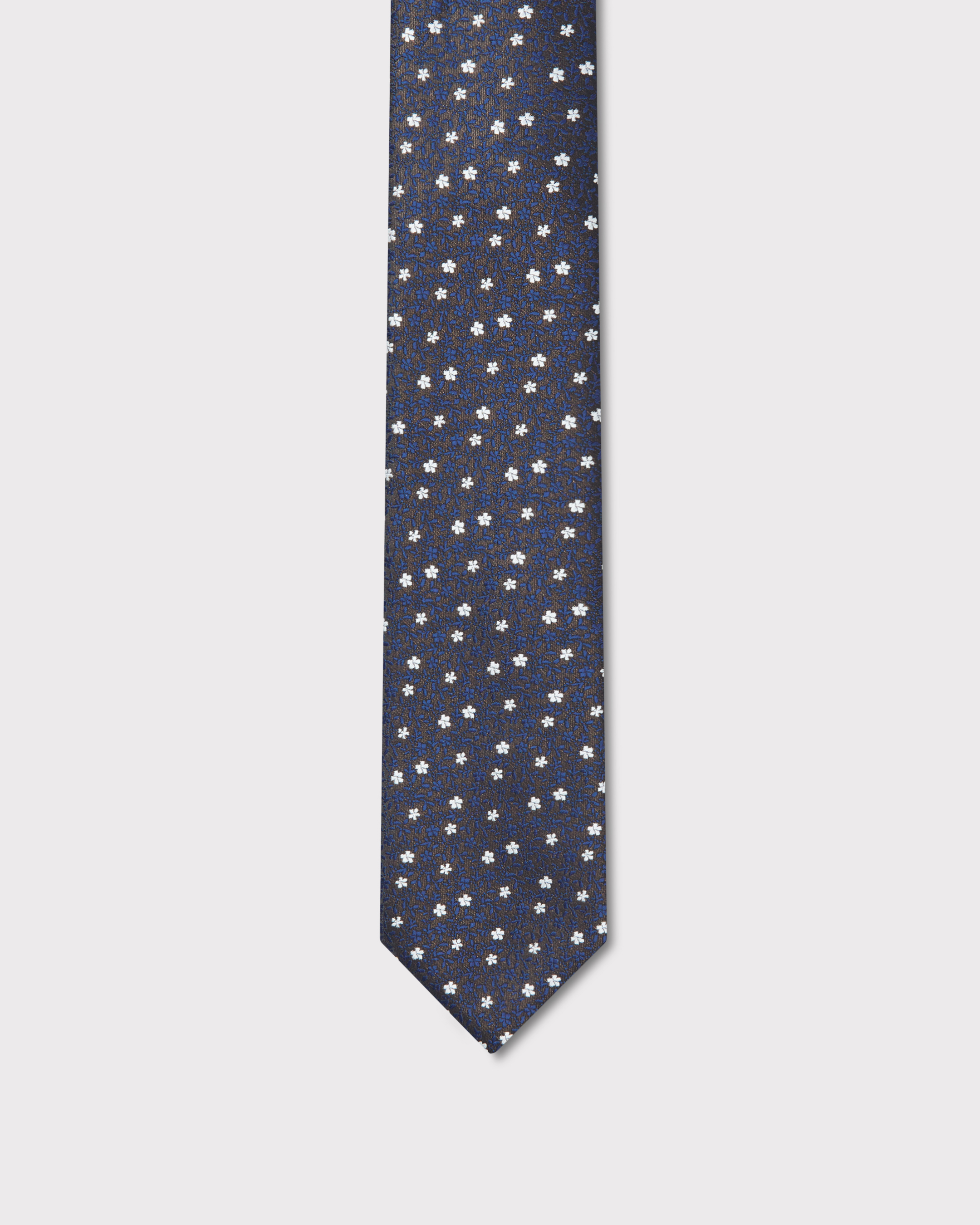 Floral Embroidered Tie
