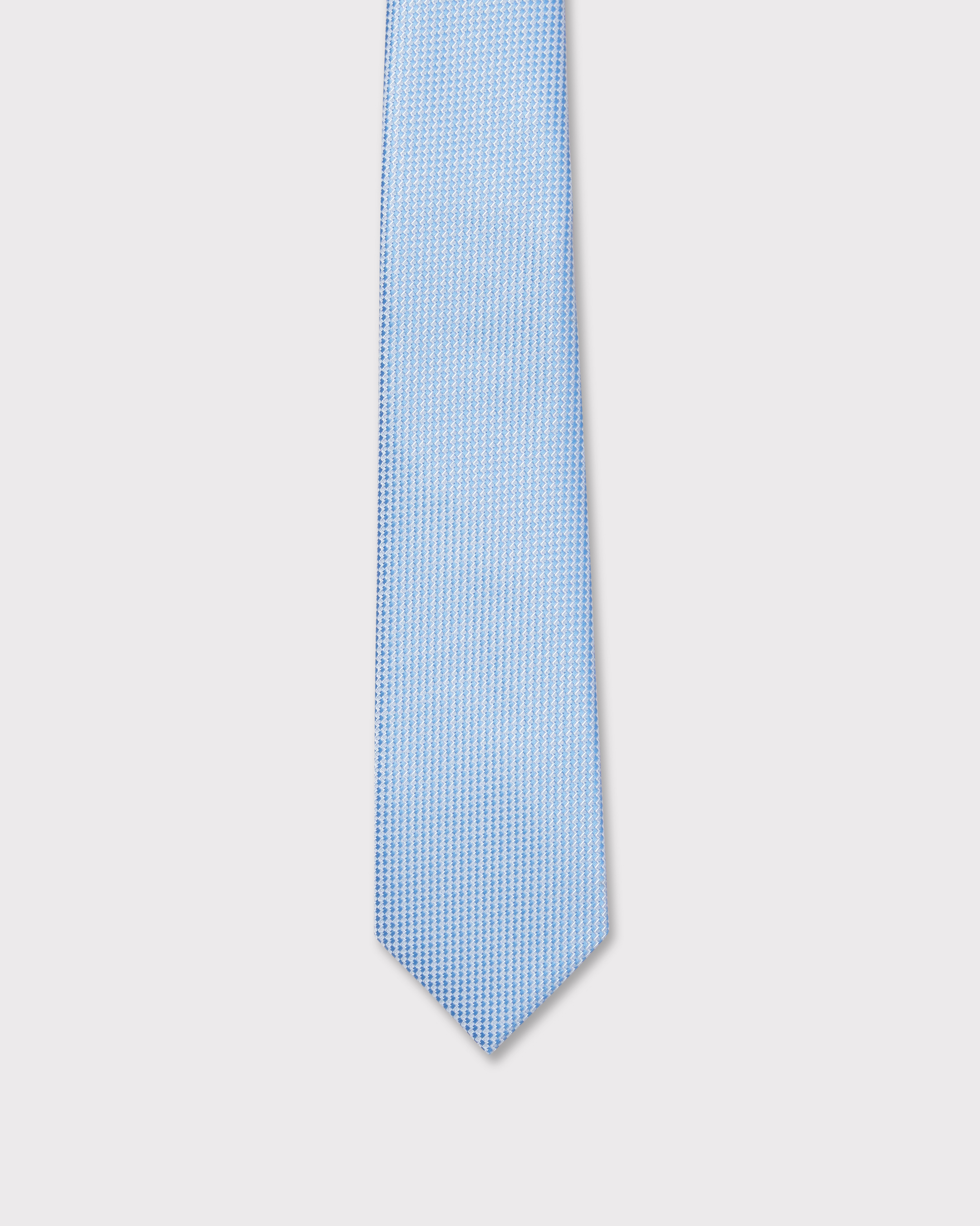 Textured Mini Check Tie