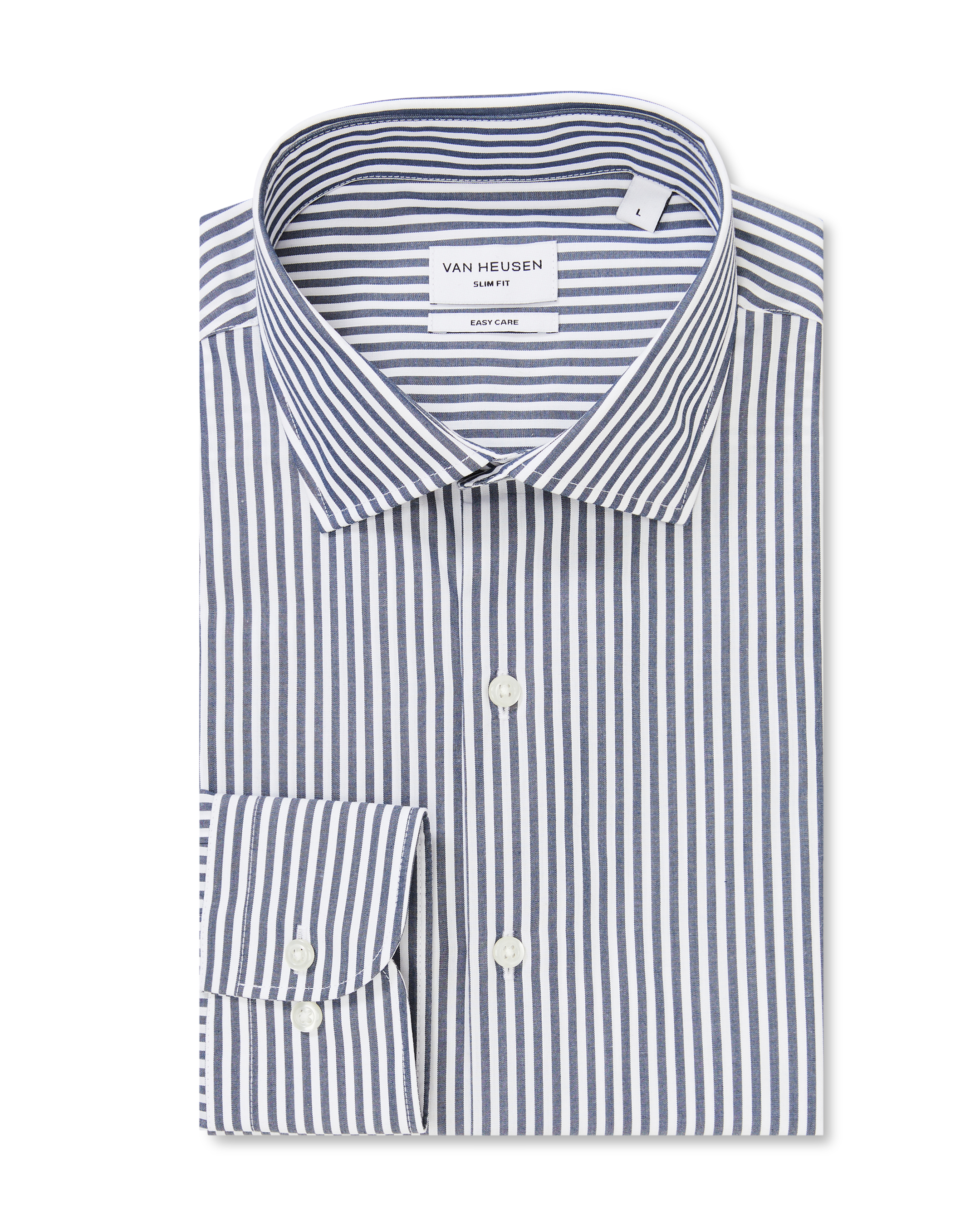 Van heusen best sale striped dress shirts