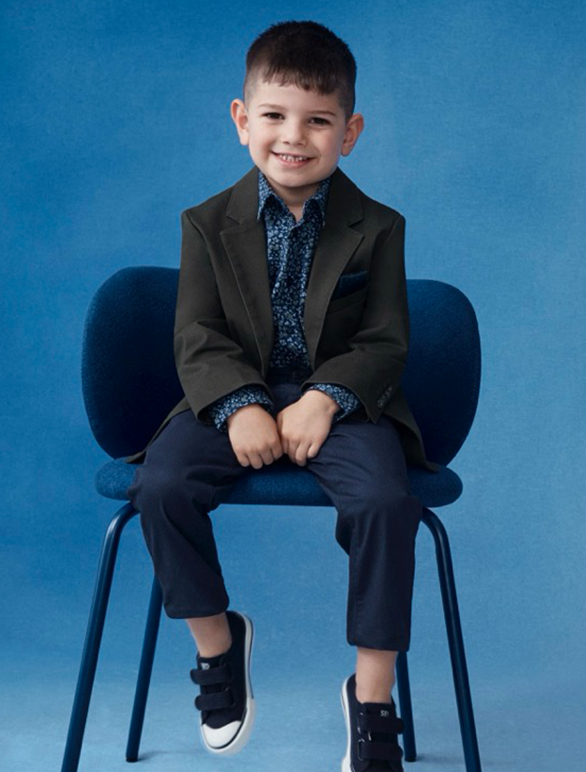 Boys Printed Stretch Pant