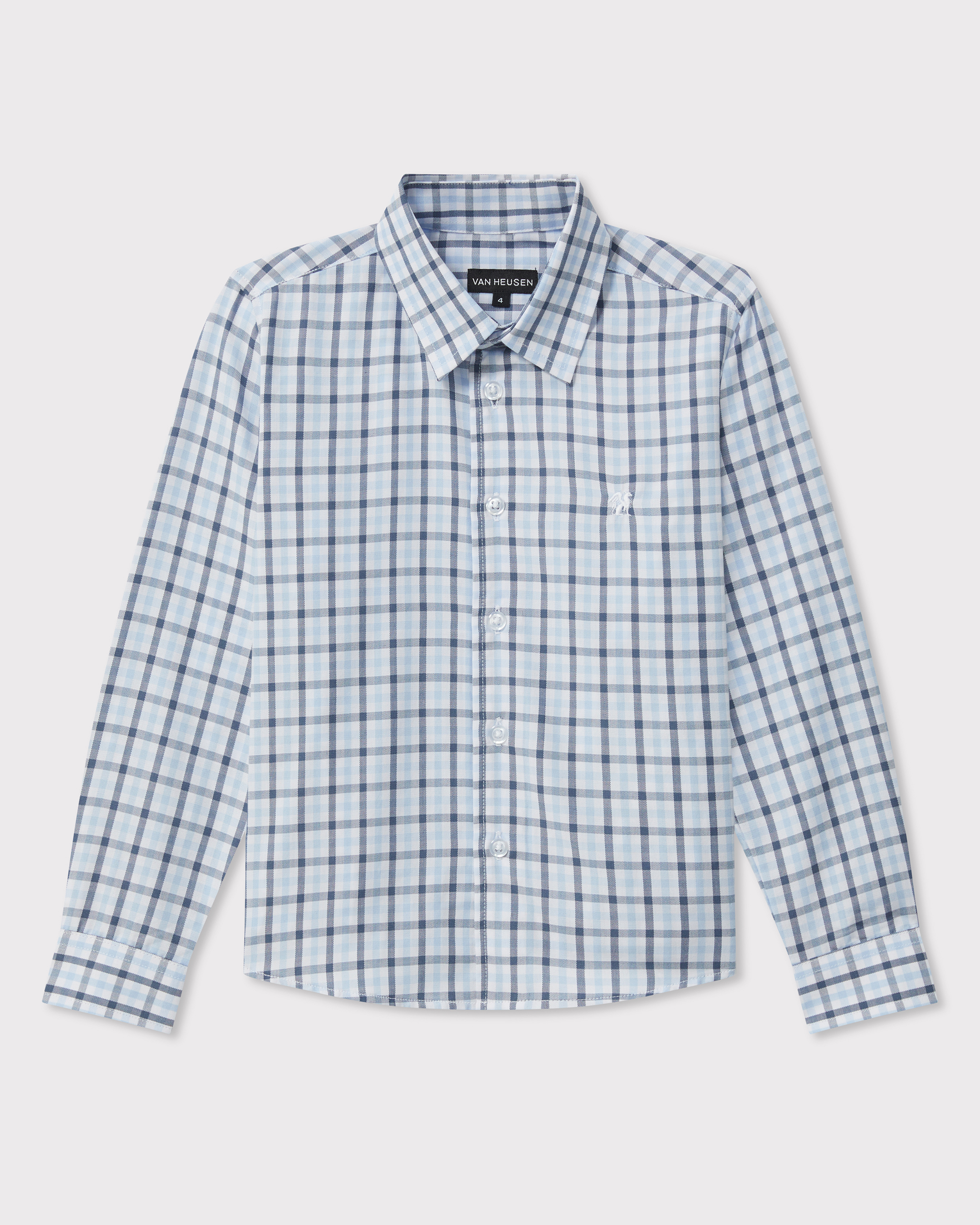 Boys Gingham Check Shirt