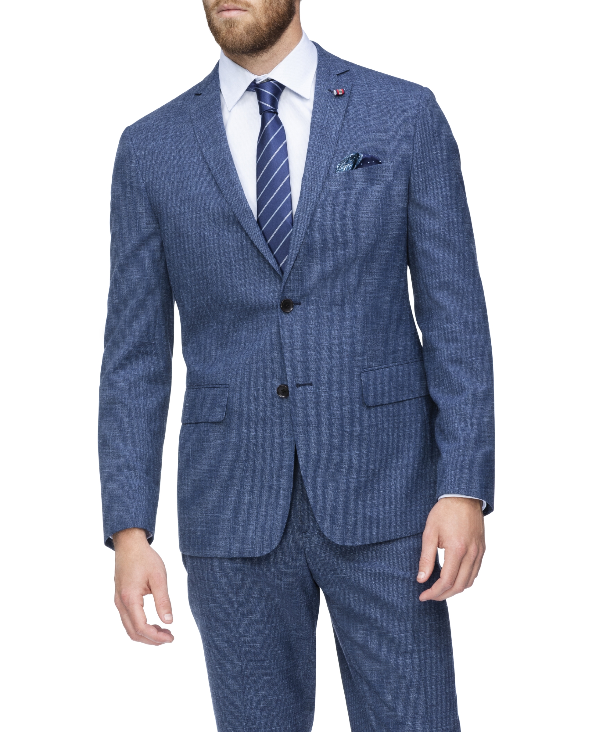 Van heusen best sale slim fit suit