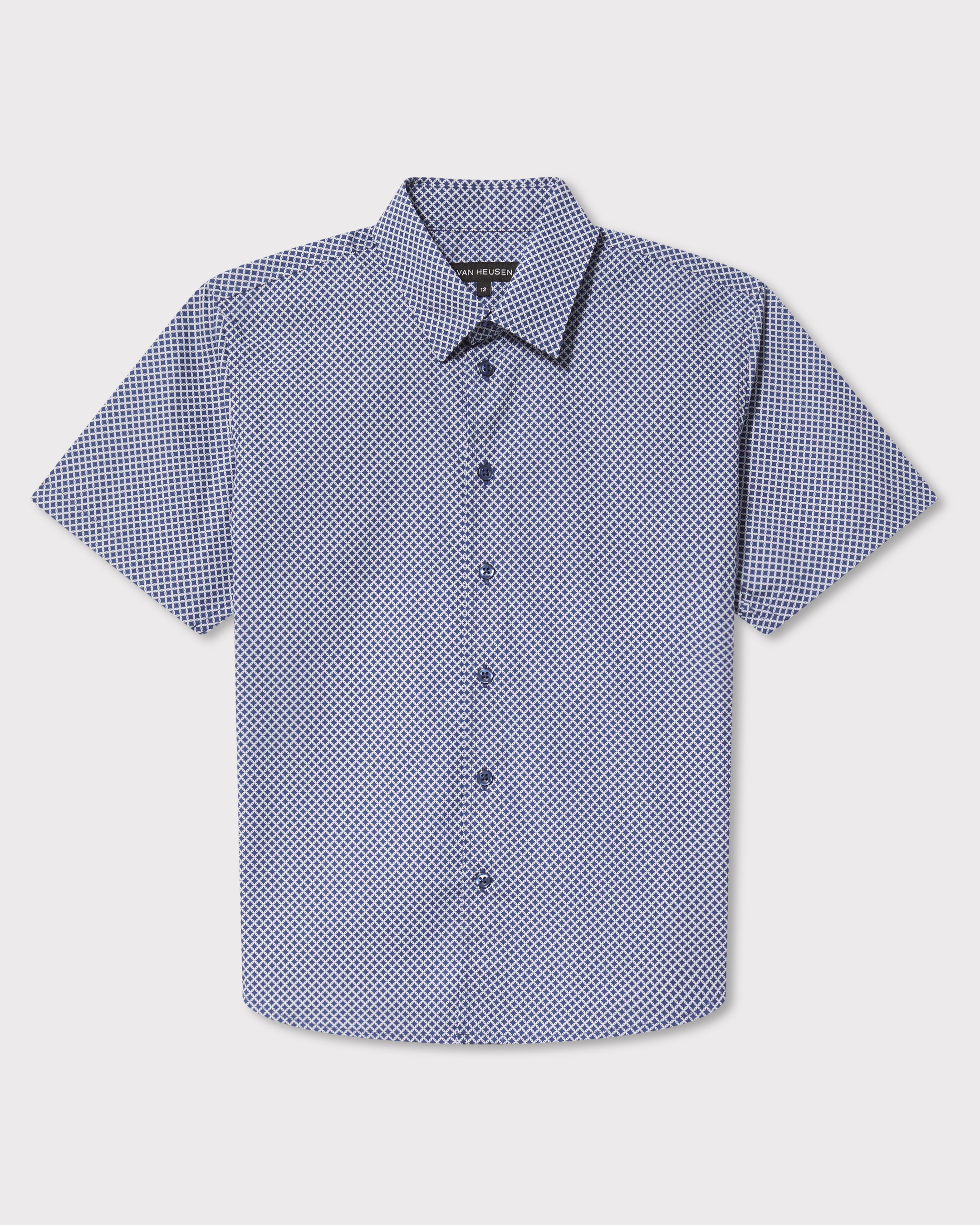 Boys Short Sleeve Printed Shirt