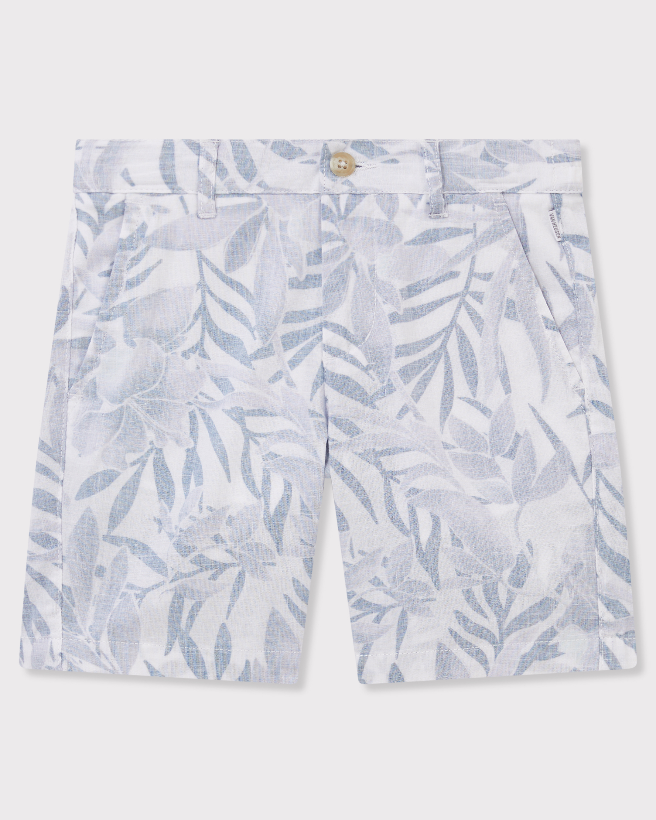 Boys Linen Blend Shorts