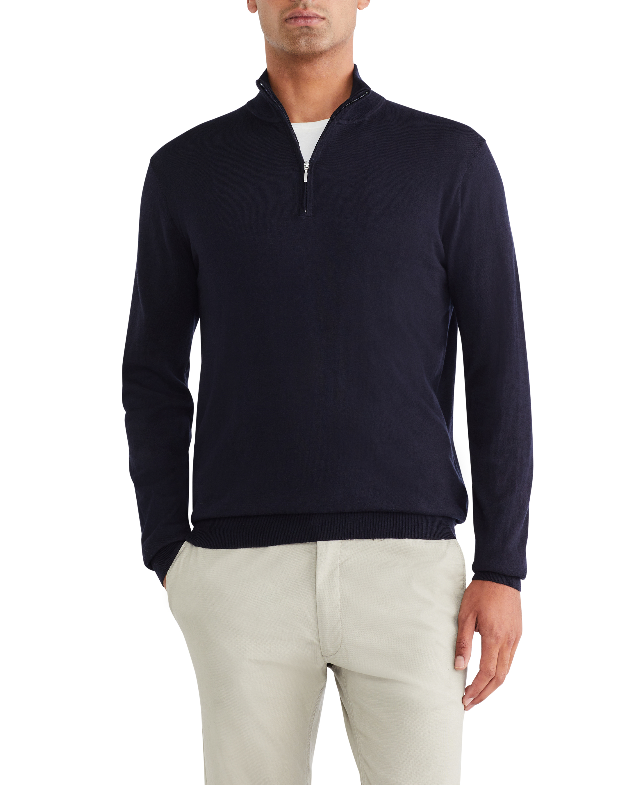 Van heusen quarter hot sale zip sweater