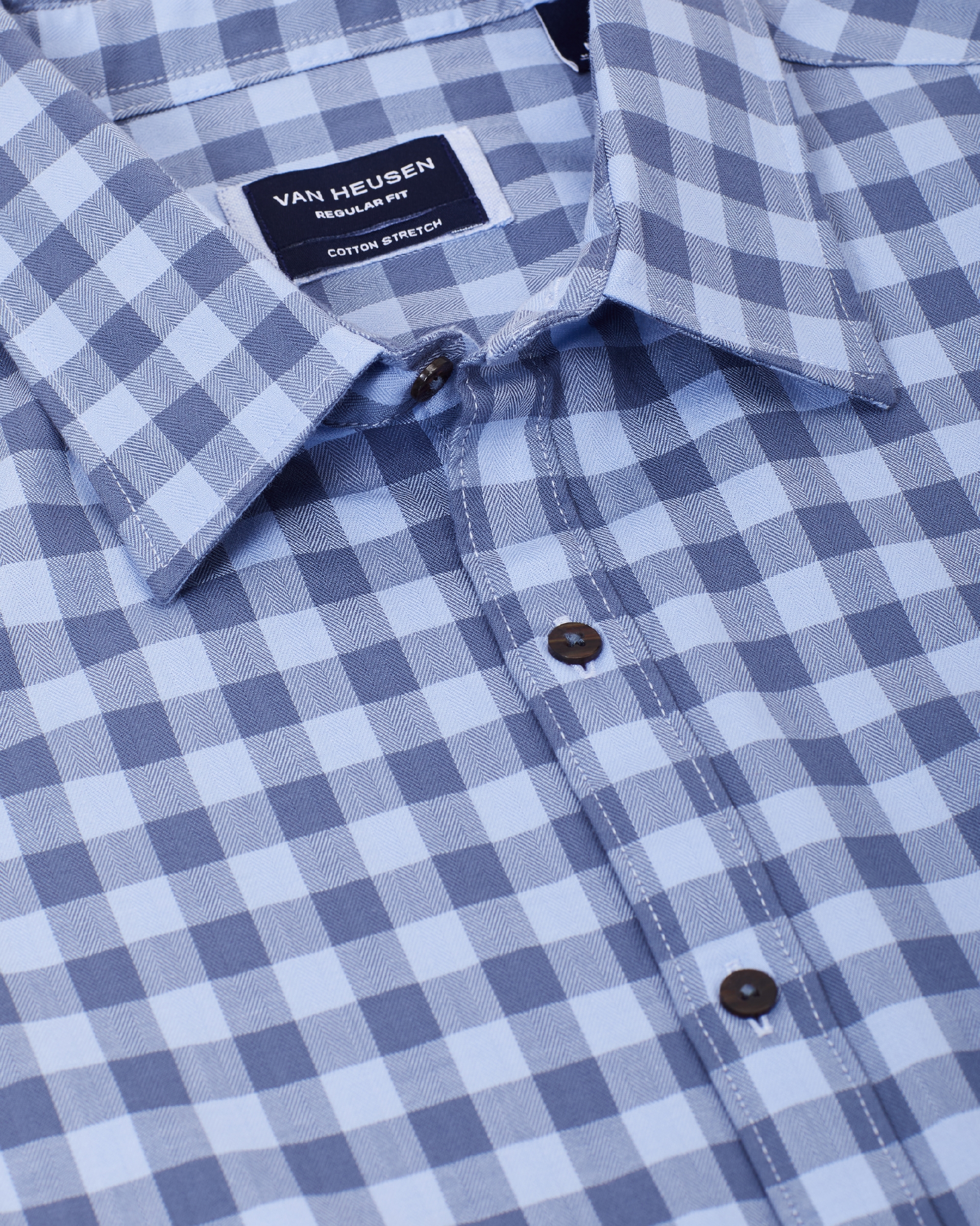 Casual Herringbone Twill Shirt I Casual 