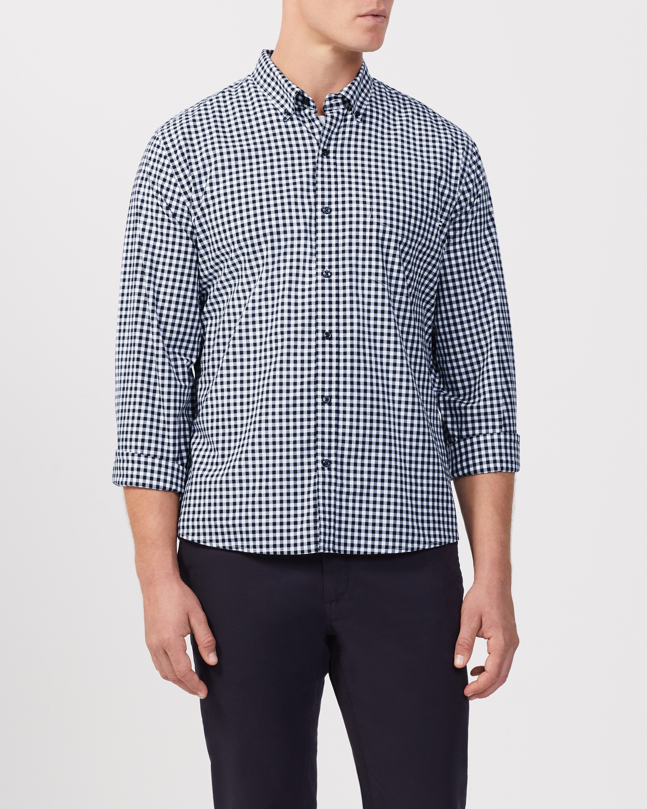 Washed Poplin Casual Shirt
