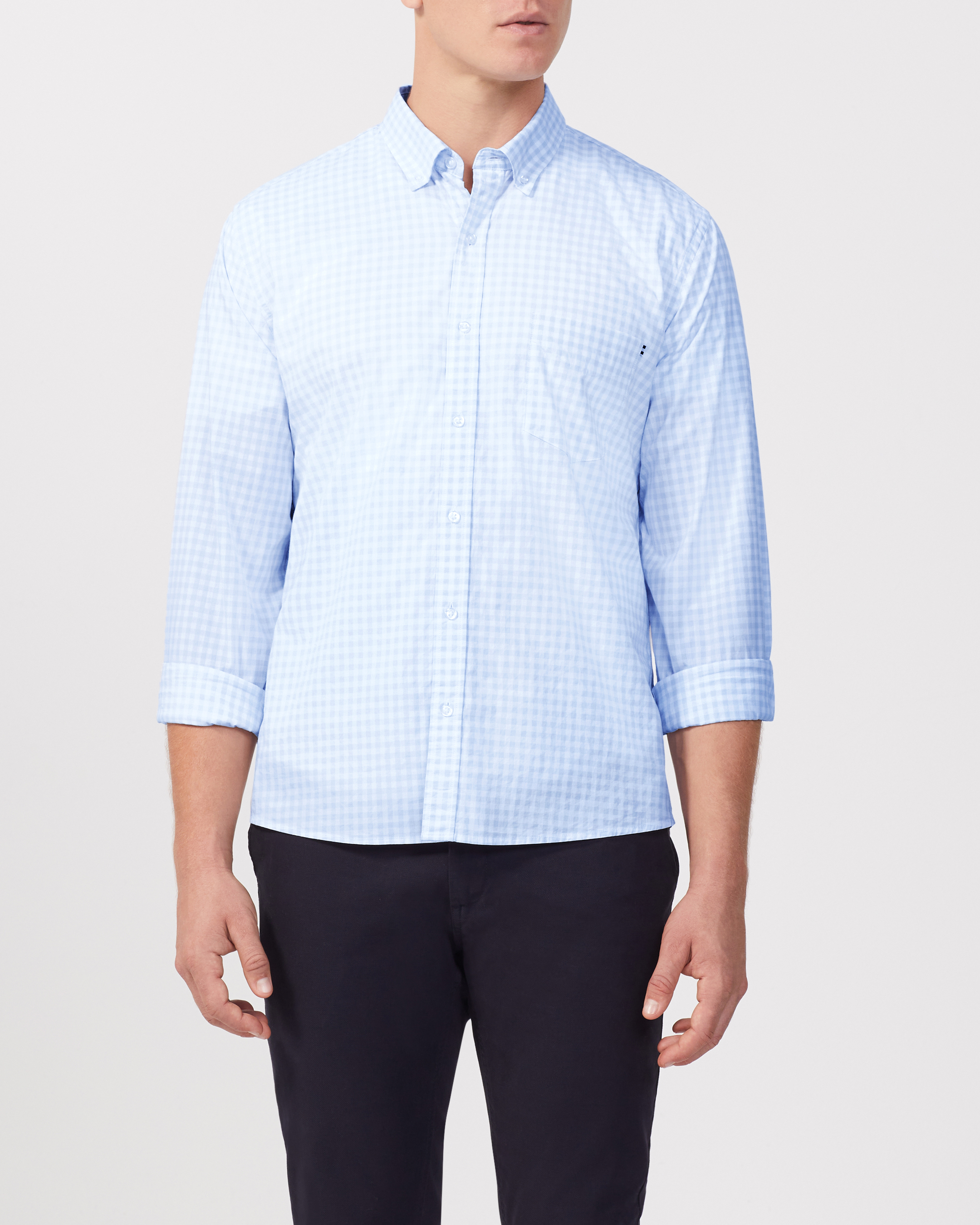 Washed Poplin Casual Shirt