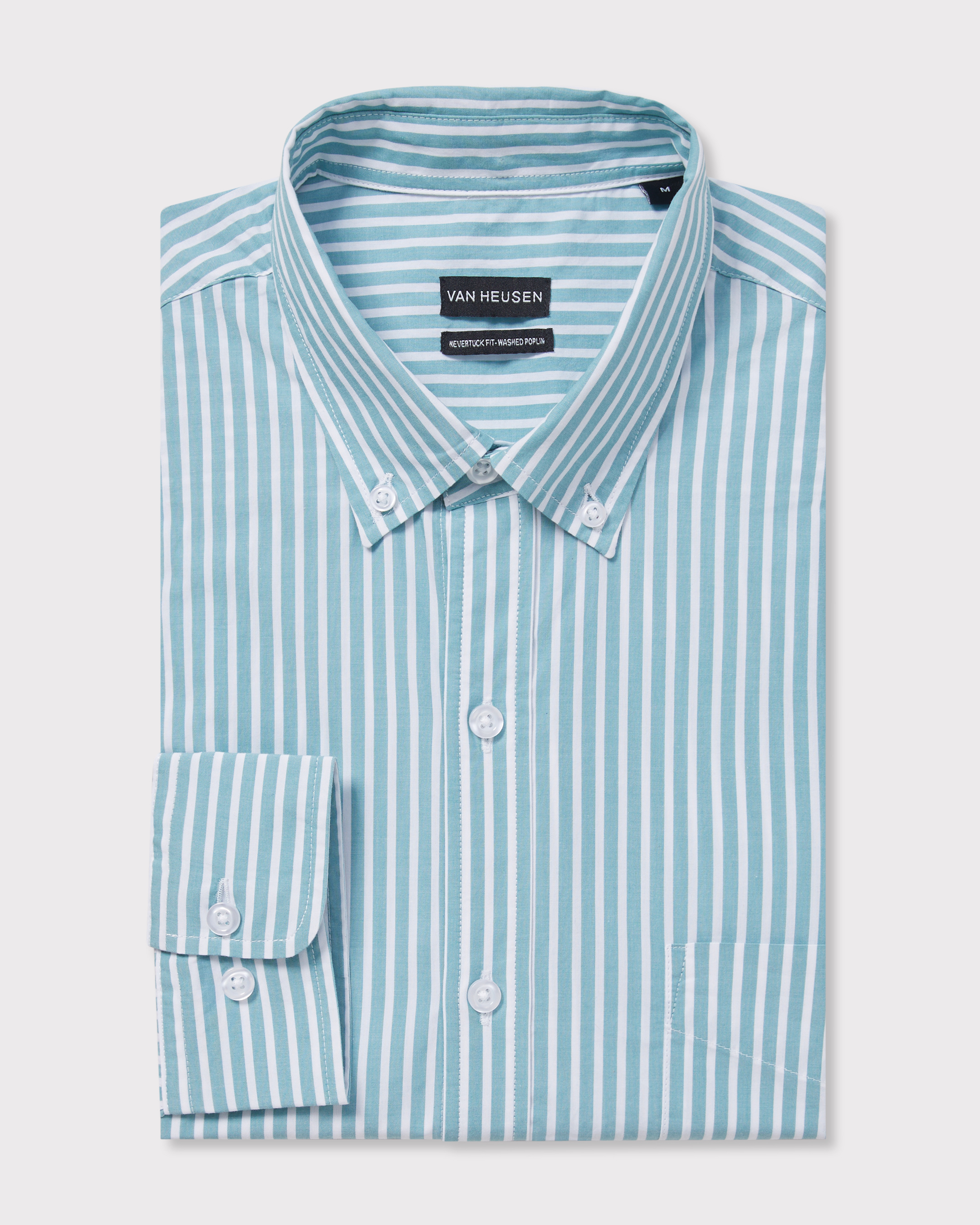 Washed Poplin Casual Shirt