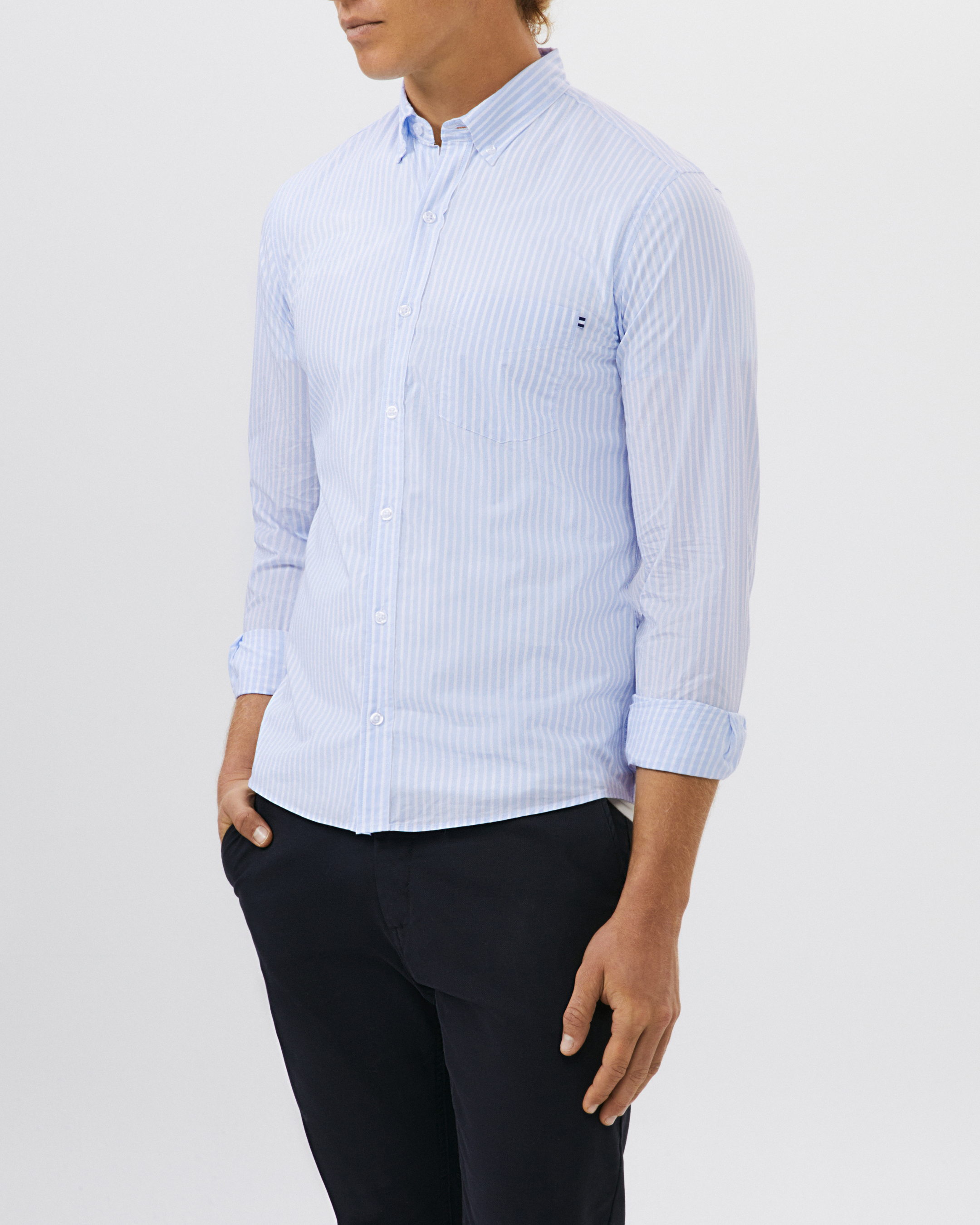 Washed Poplin Casual Shirt