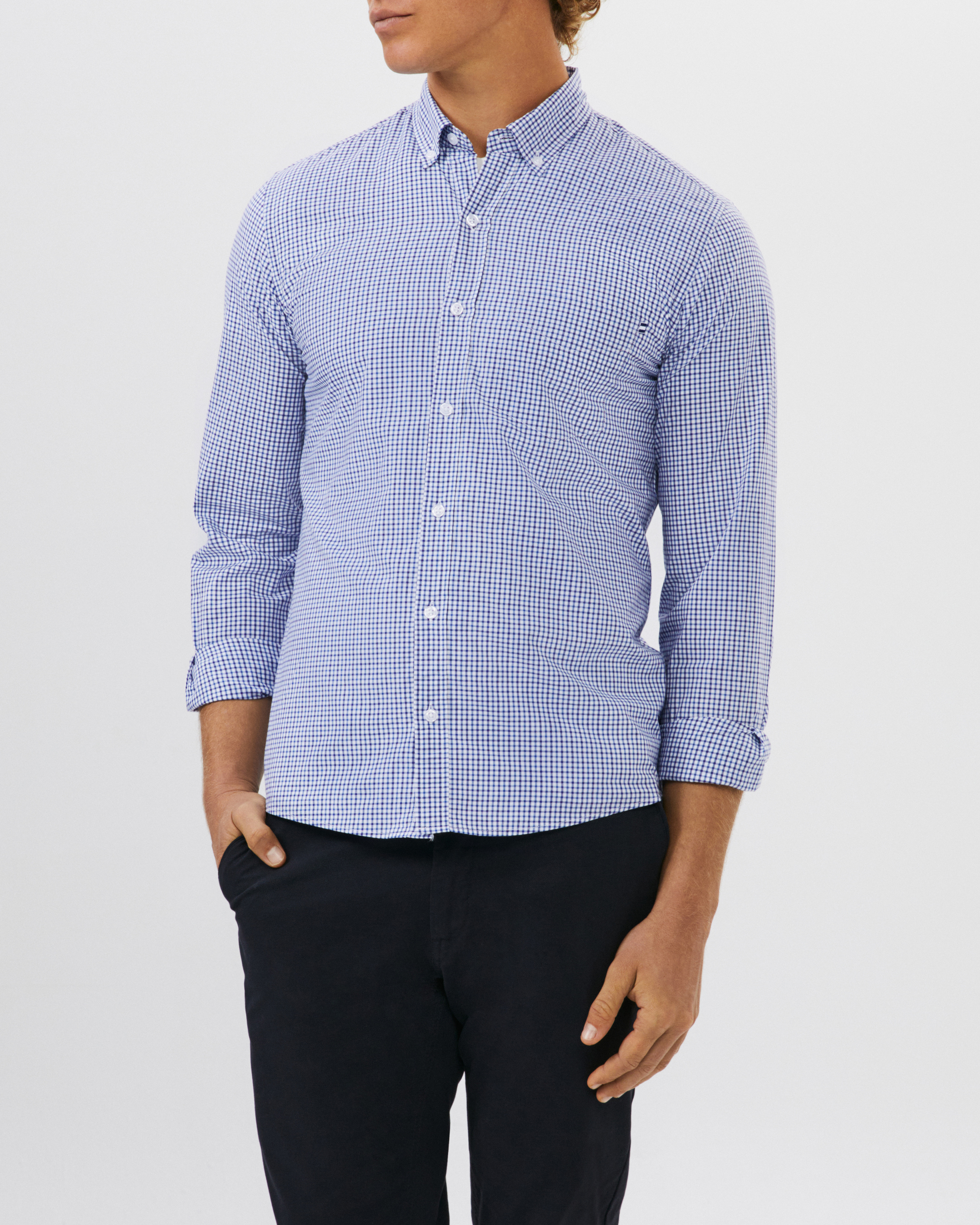Washed Poplin Casual Shirt