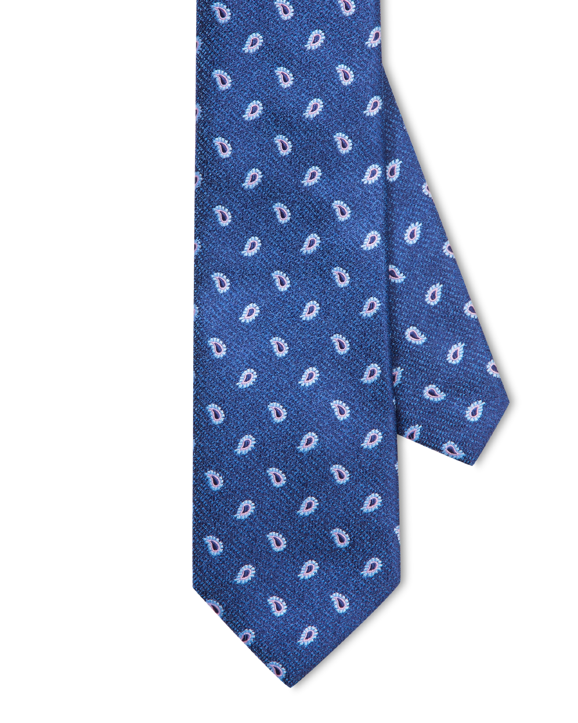 Neck Tie Blue Paisley Accessories Van Heusen