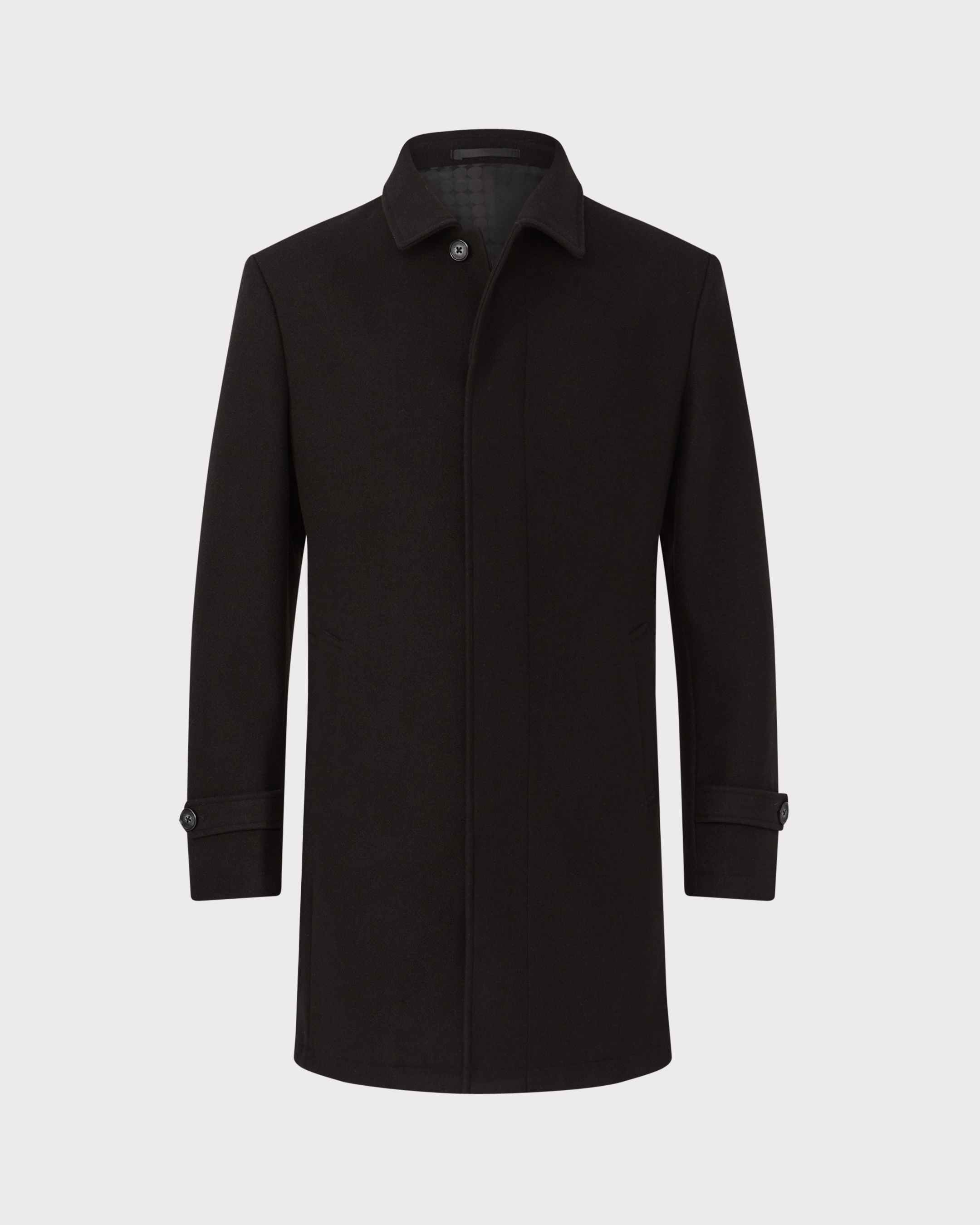 Melton 4 Button Coat I Coats I Van Heusen