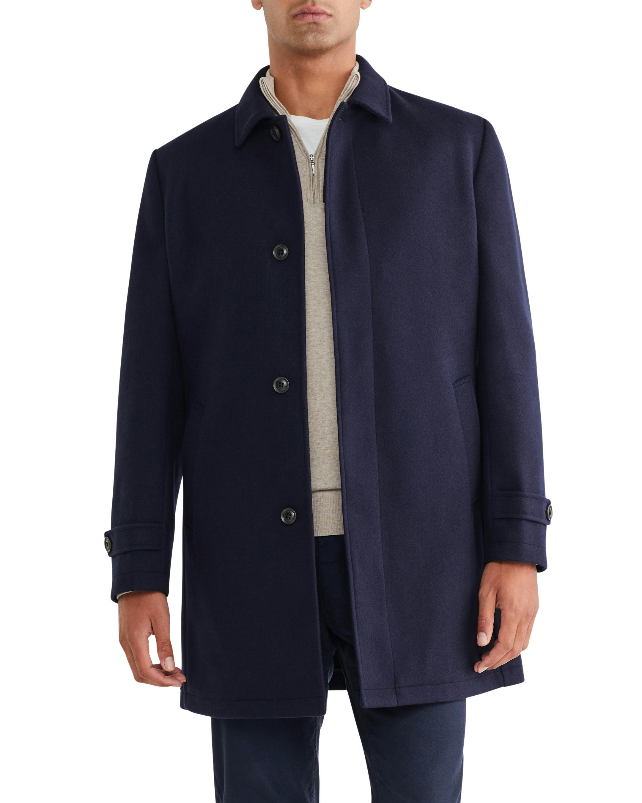 Melton Overcoat I Men's Coats I Van Heusen