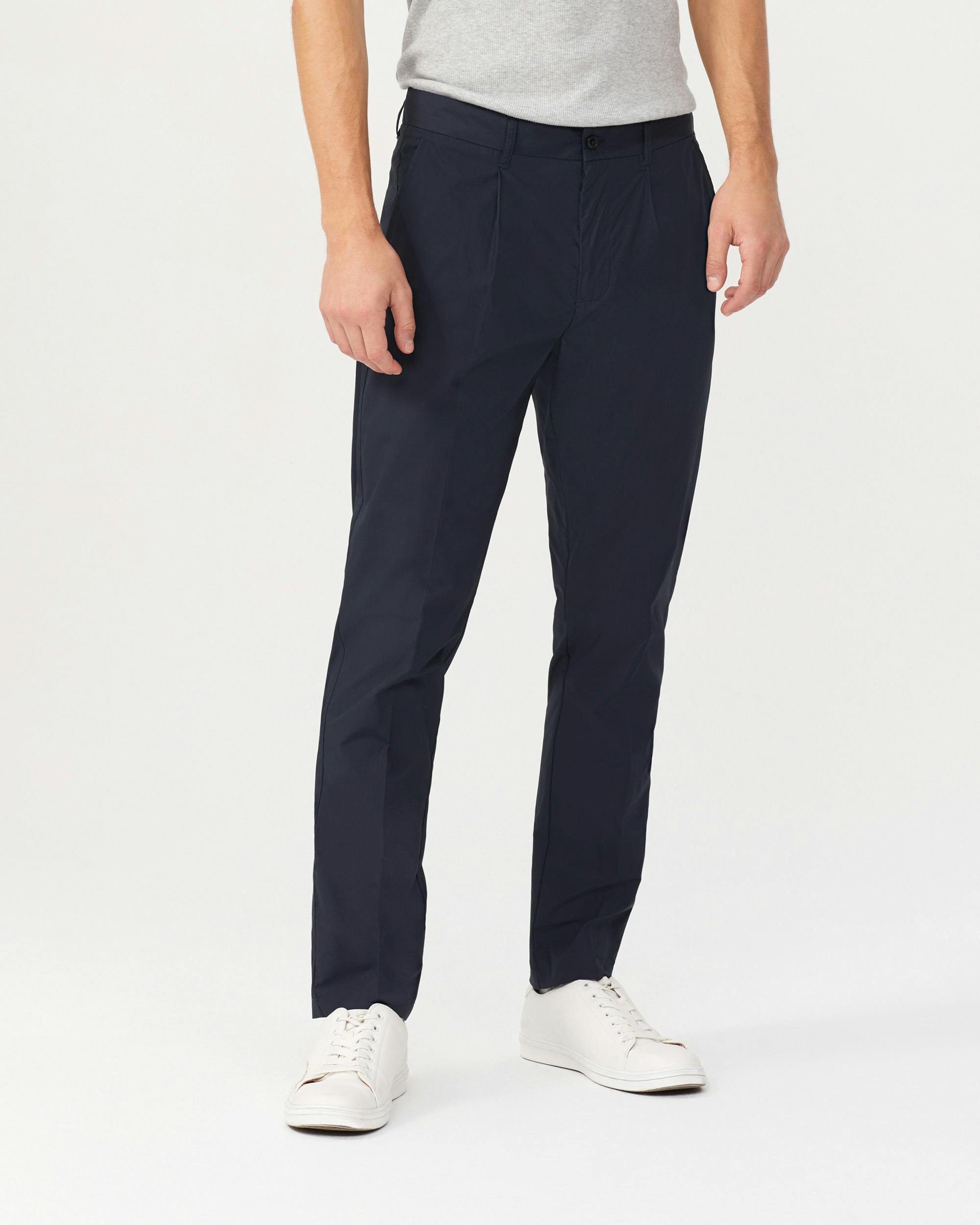 Paper Cotton Pleated Pant I Men's Casualwear I Van Heusen
