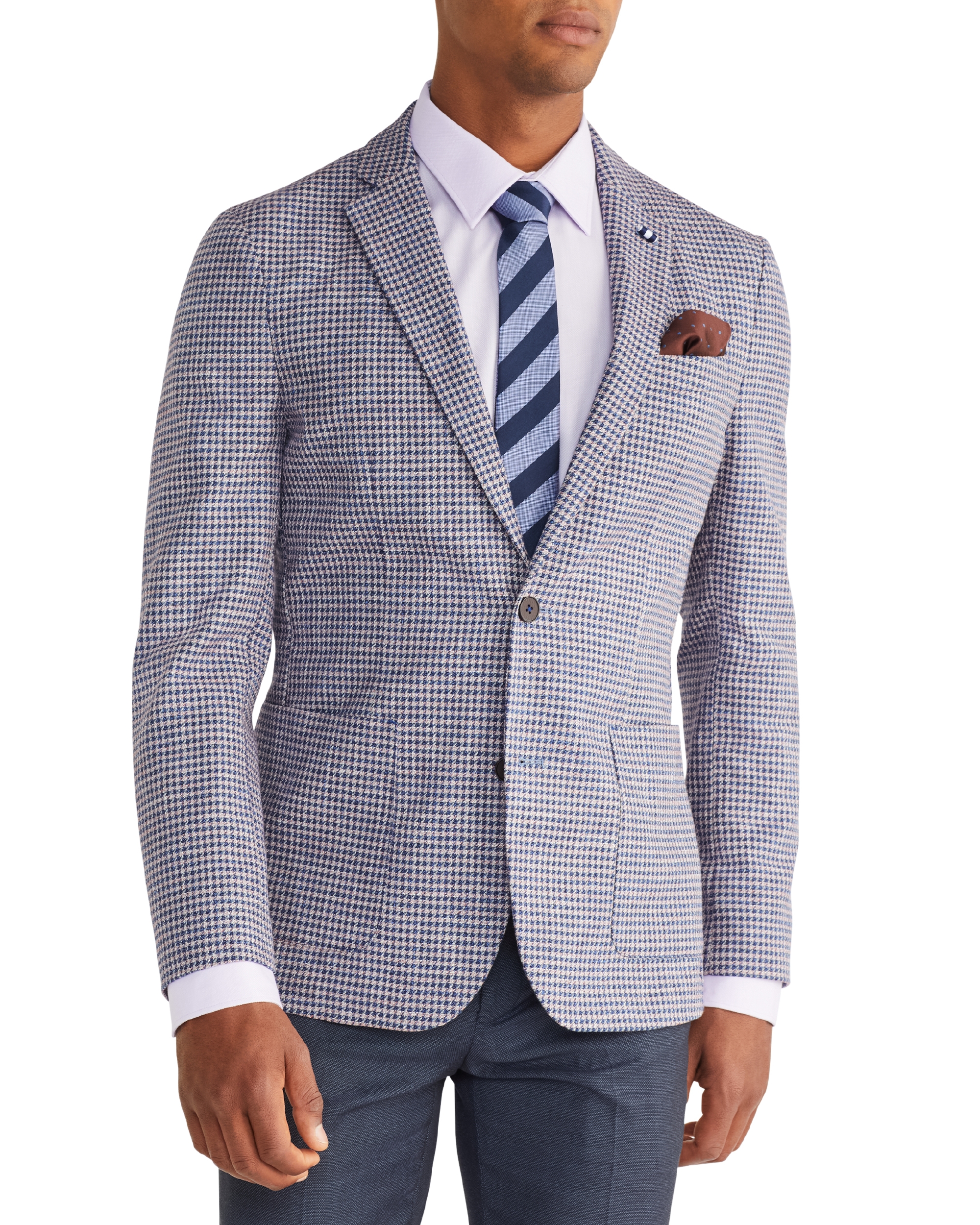 Van heusen 2025 linen blazers