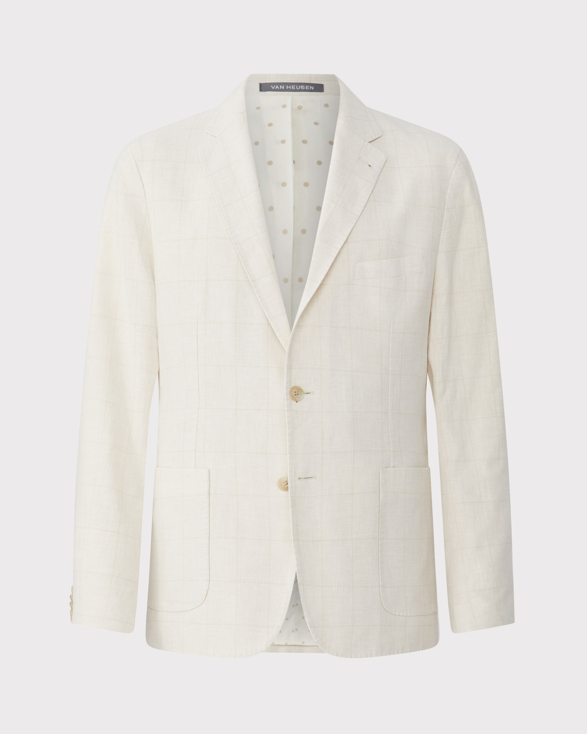 Windowpane Check Blazer