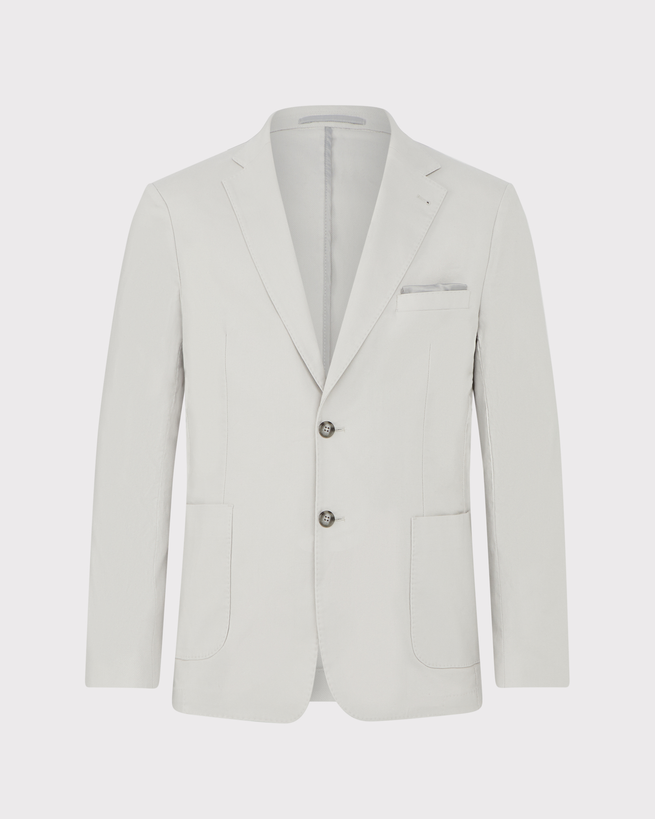 Peach Twill Blazer