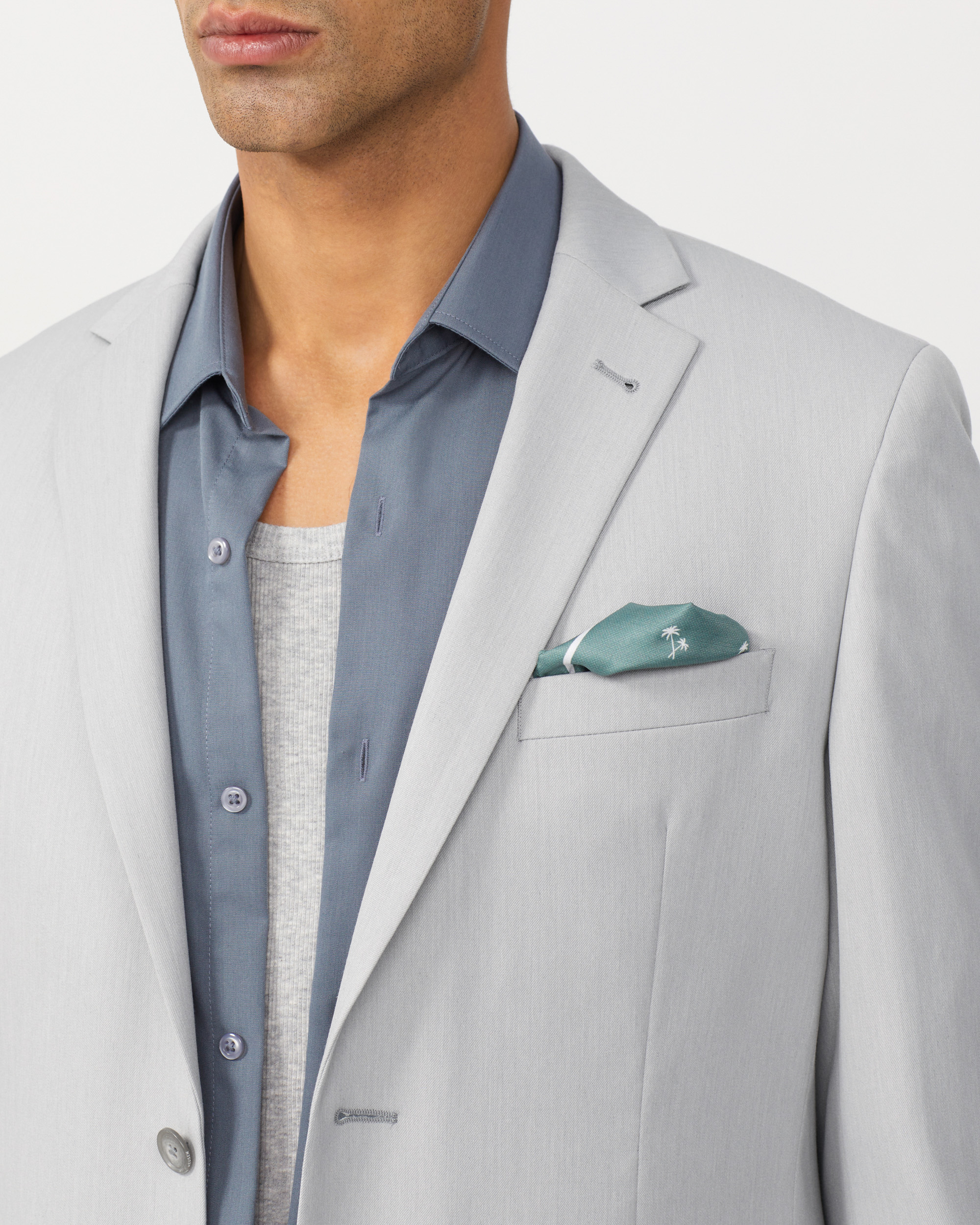 Superfine Stretch Twill Suit Jacket I Suits I Van Heusen