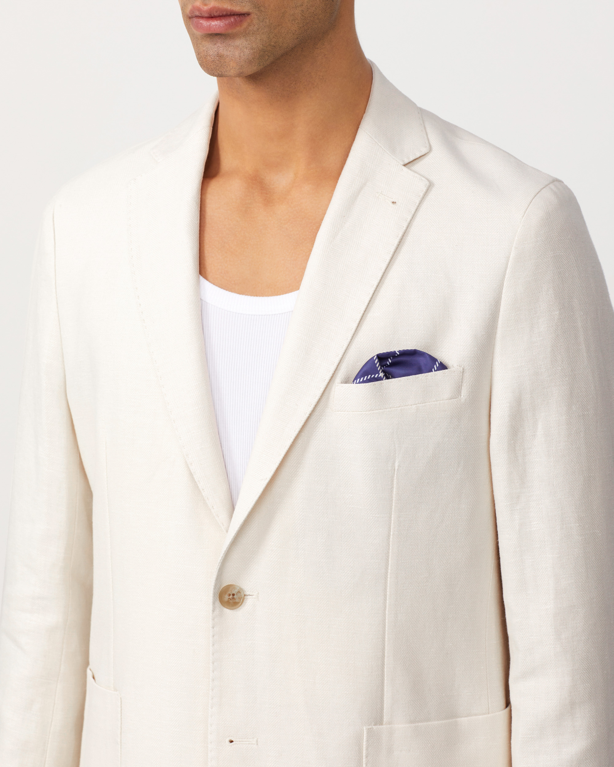 ジャケット・アウター ARMEN LINEN HERRINBONE WORK COAT ジャケット・アウター ARMEN LINEN HERRINBONE WORK COAT Beige