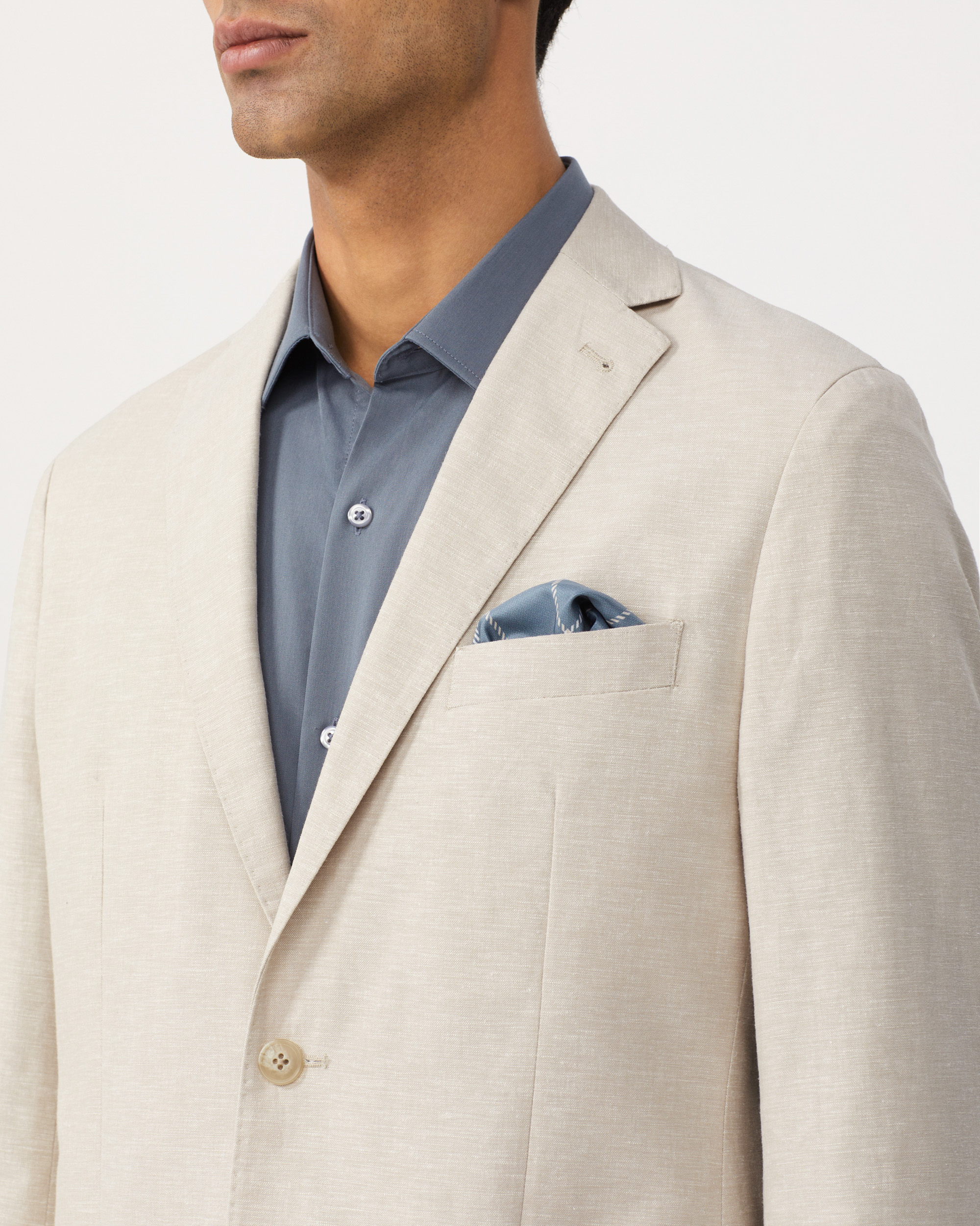 Easy Care Linen Suit Jacket I Suits I Van Heusen